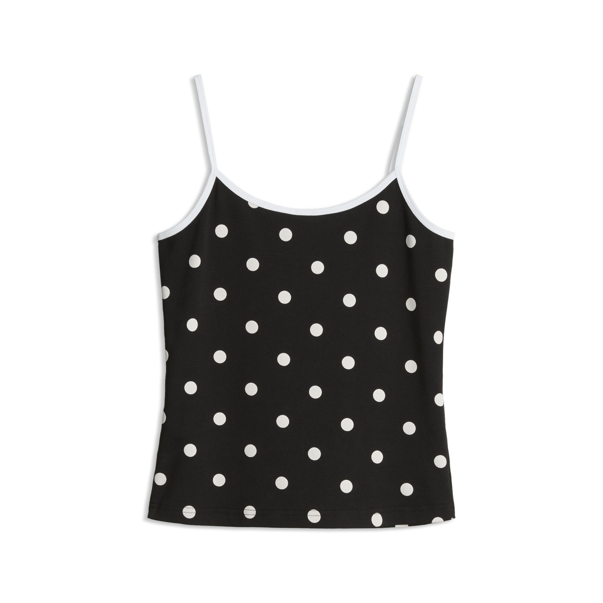 Canotta a pois da donna, Abbigliamento, Nero, S - PUMA - Modalova