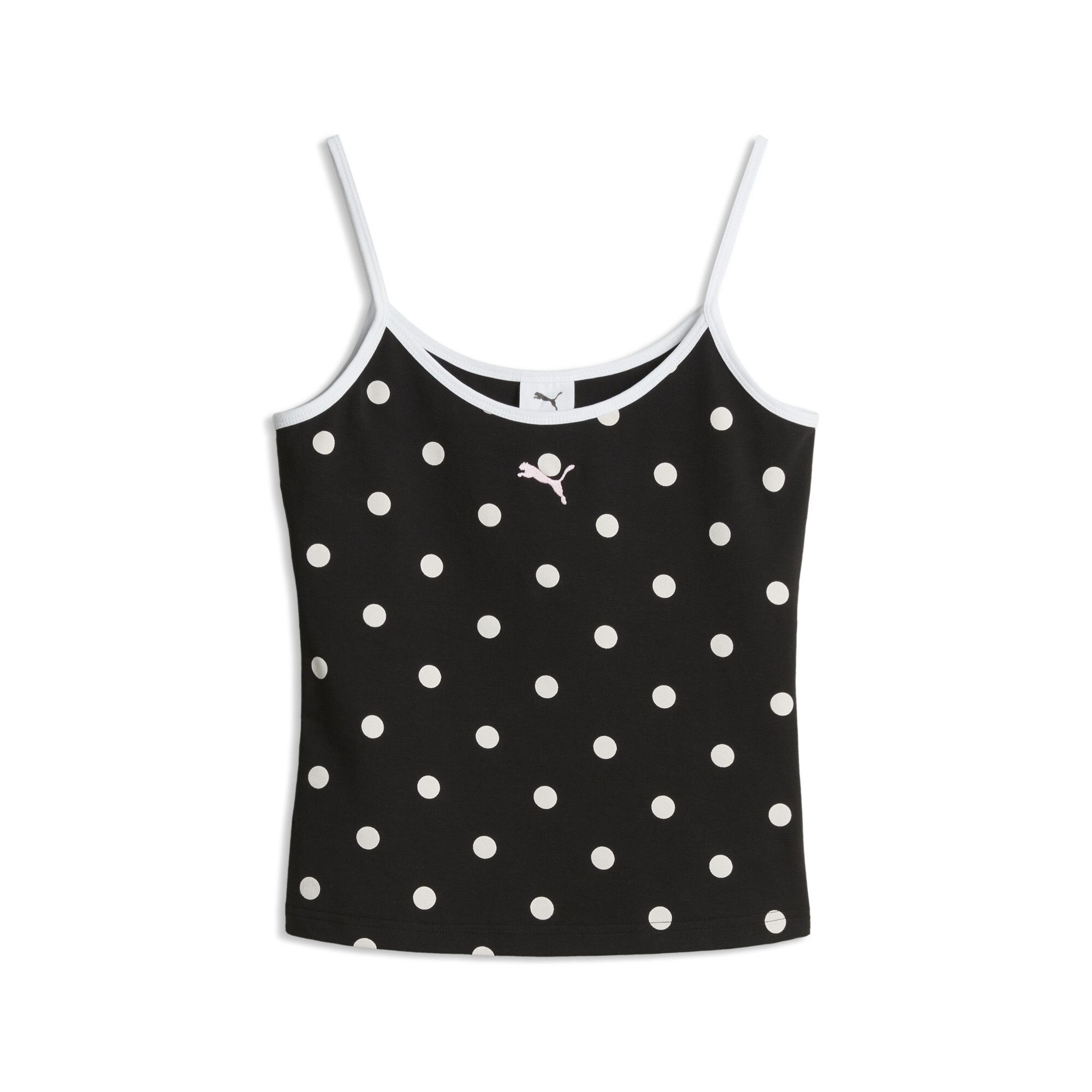 Canotta a pois da donna, Abbigliamento, Nero, S - PUMA - Modalova