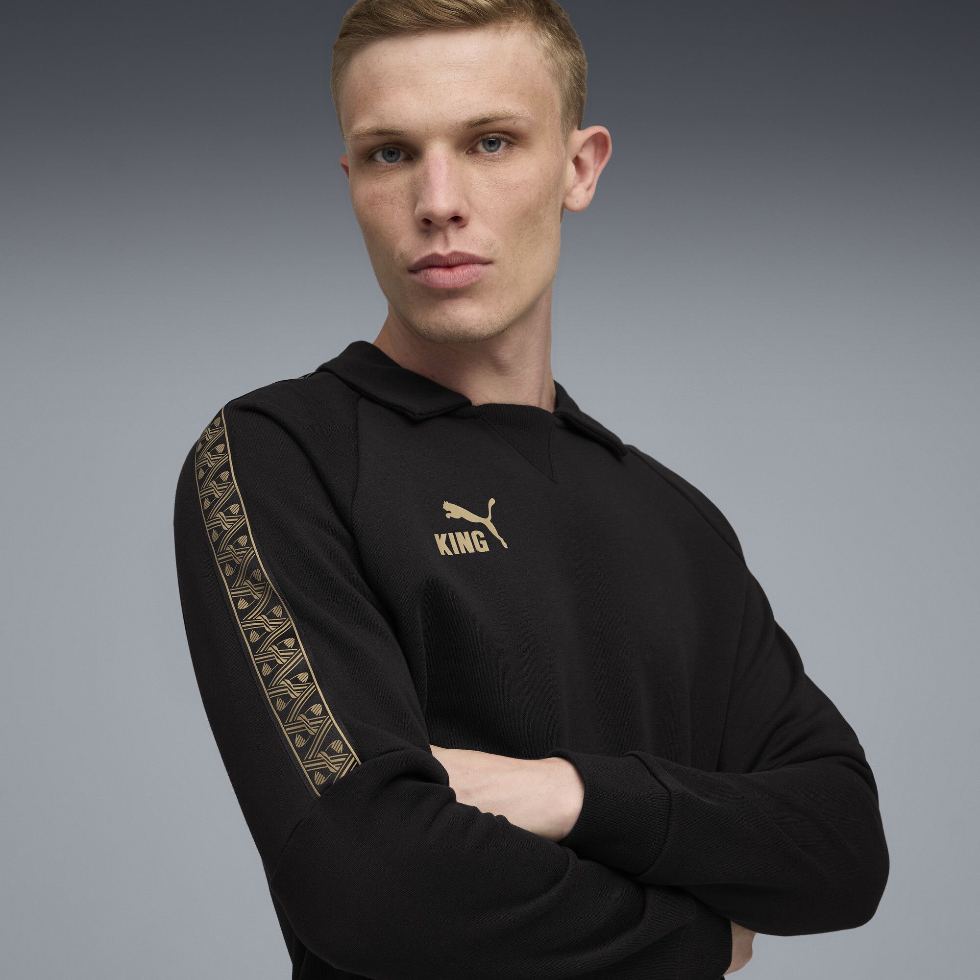 Top da calcio KING da uomo, Abbigliamento, Nero, S - PUMA - Modalova