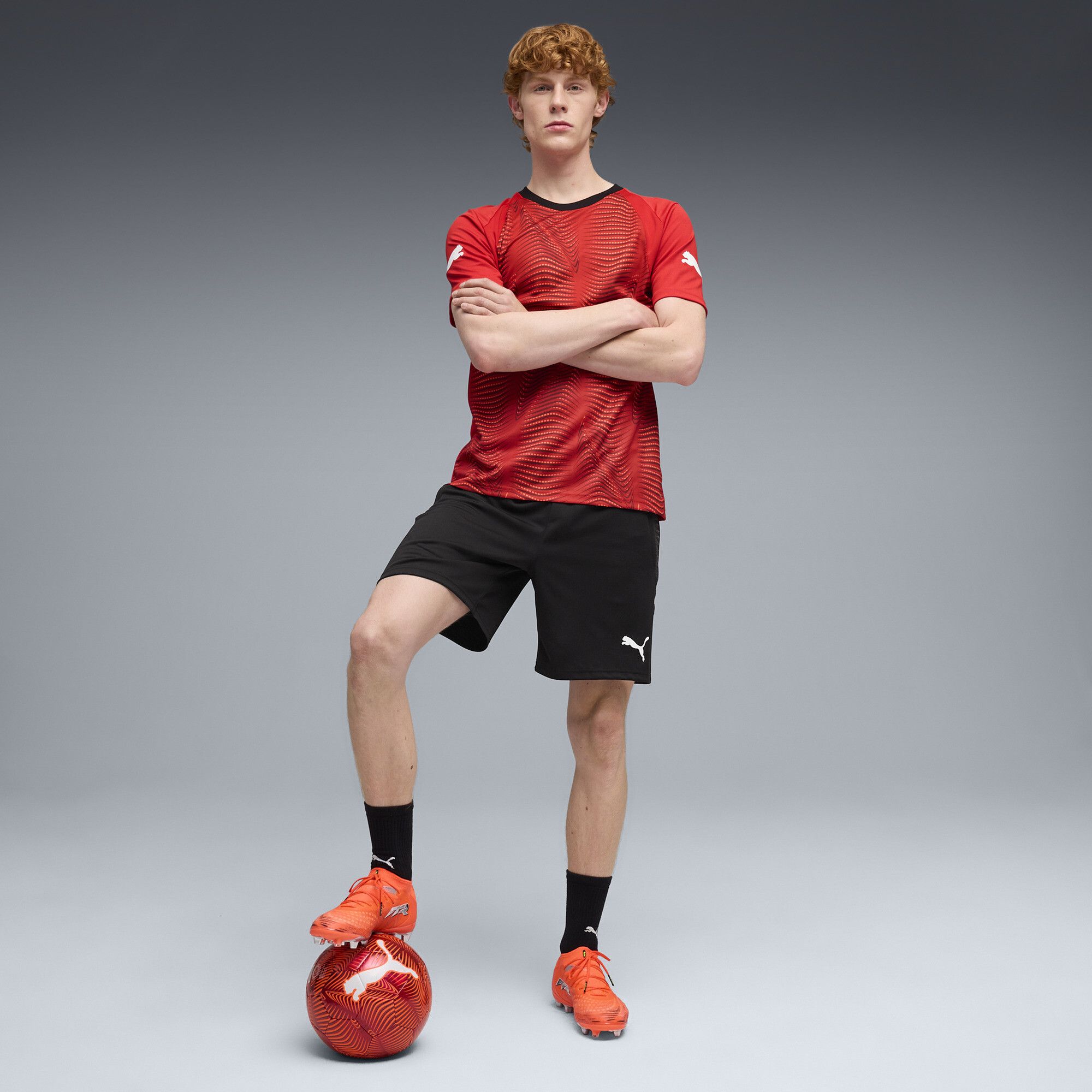 Shorts da calcio individualFINAL da uomo, Accessori, Grigio, S - PUMA - Modalova