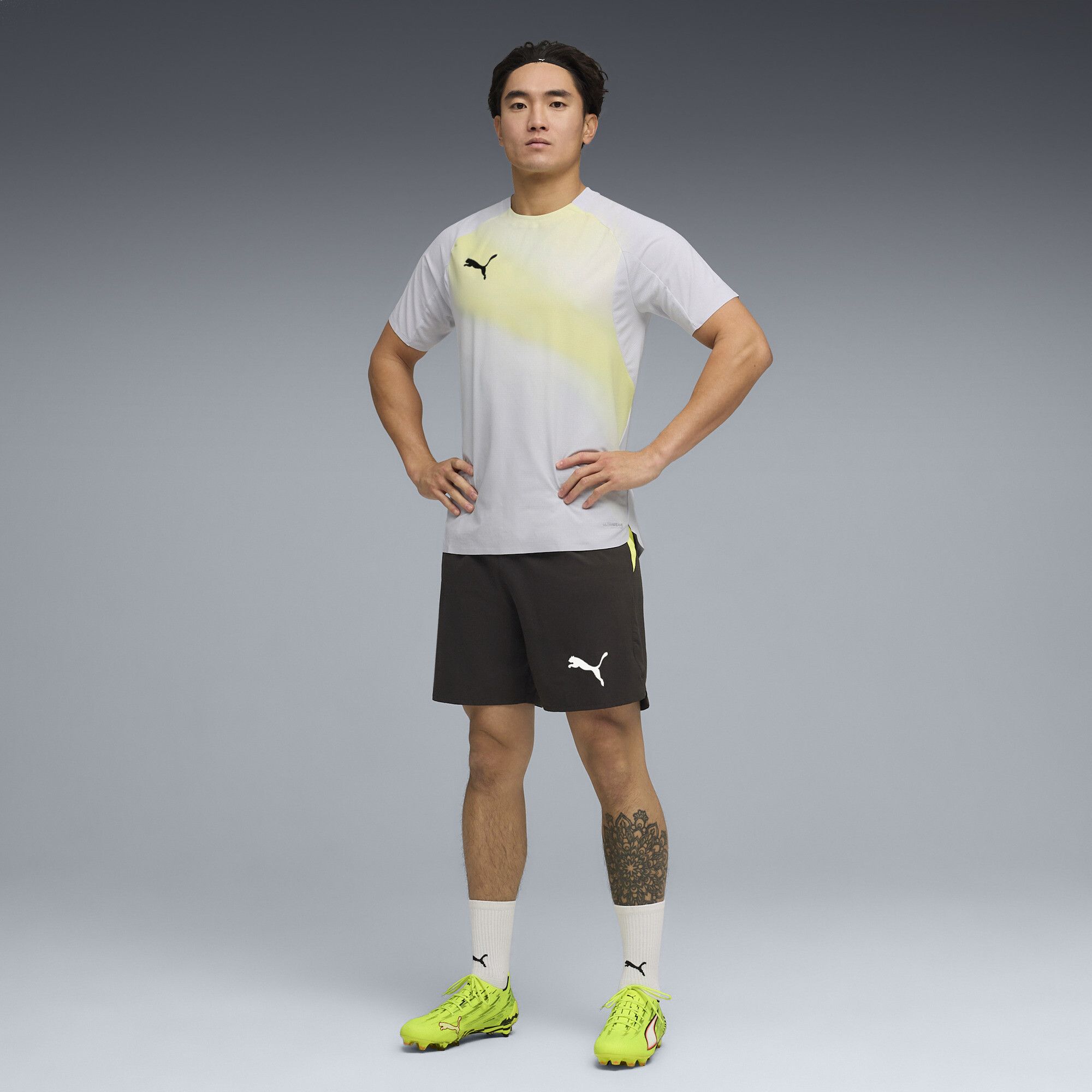 Shorts da calcio in tessuto Individual Lightspeed Ultimate da uomo, Accessori, Nero, S - PUMA - Modalova
