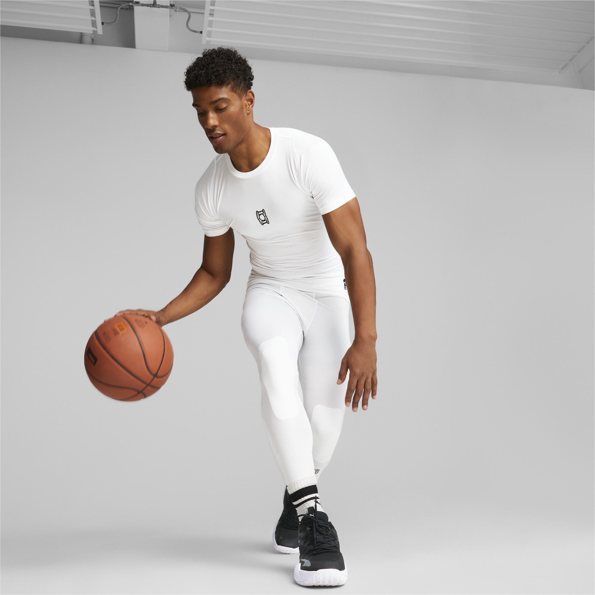 Hoops Team Basketball-T-Shirt Männer, Kleidung, , XXS - PUMA - Modalova
