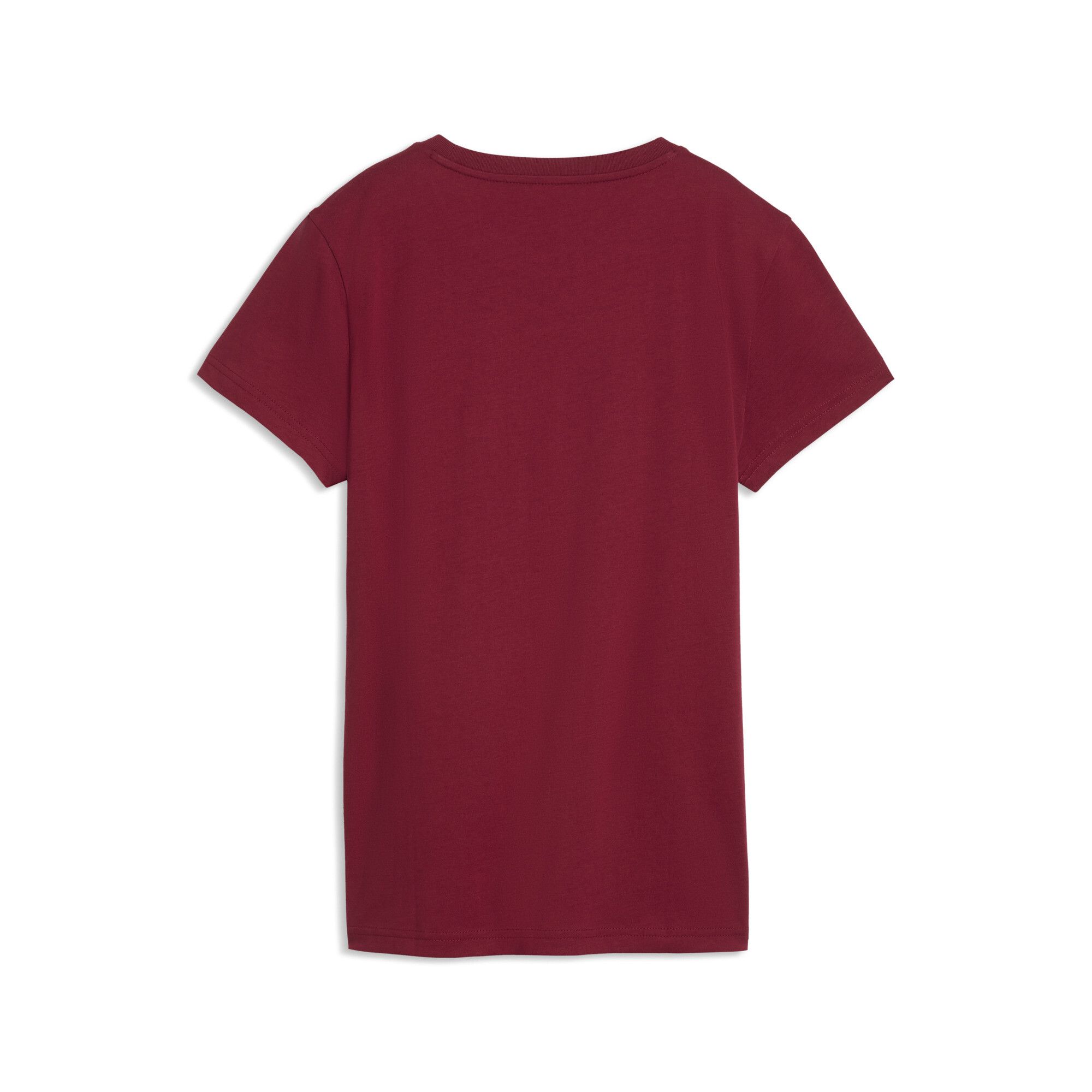 T-shirt con logo ESS N. 1 da donna, Abbigliamento, Rosso, S - PUMA - Modalova