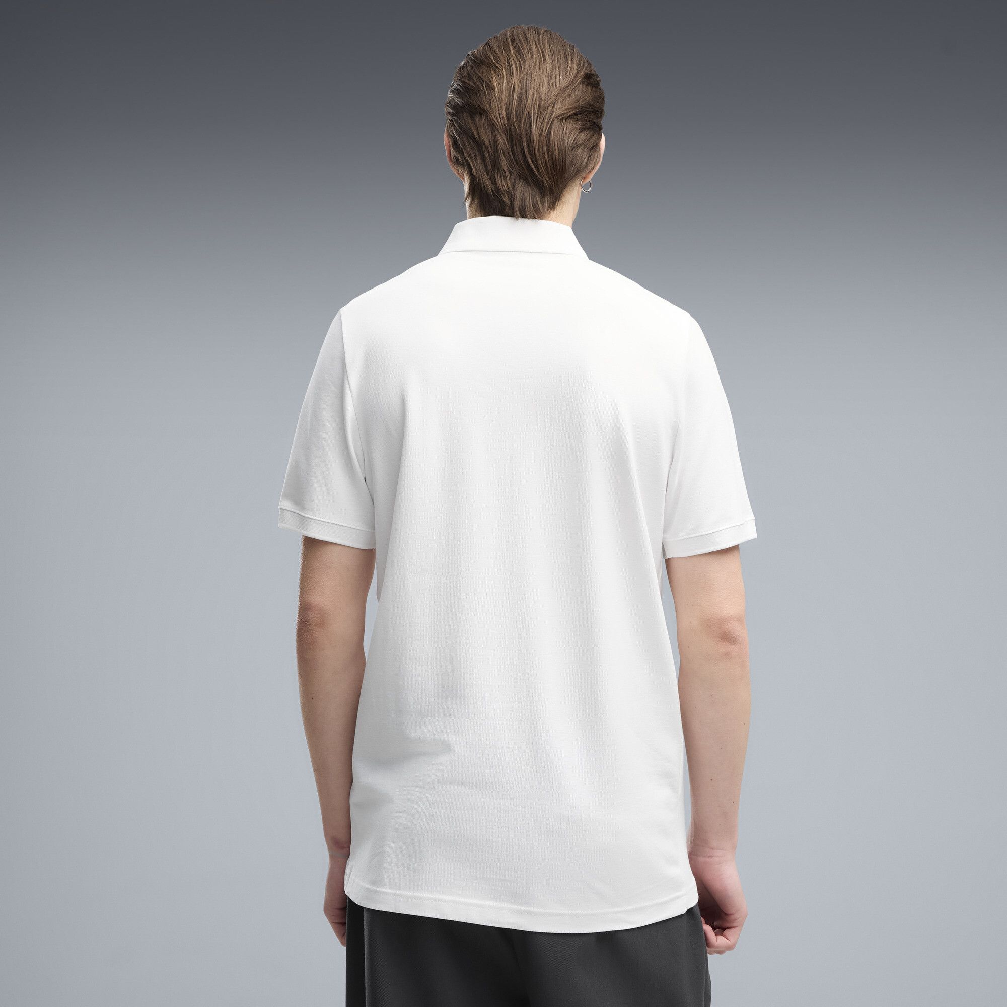 Polo in piqué con logo Essentials N. 1 da uomo, Abbigliamento, Bianco, 3XL - PUMA - Modalova