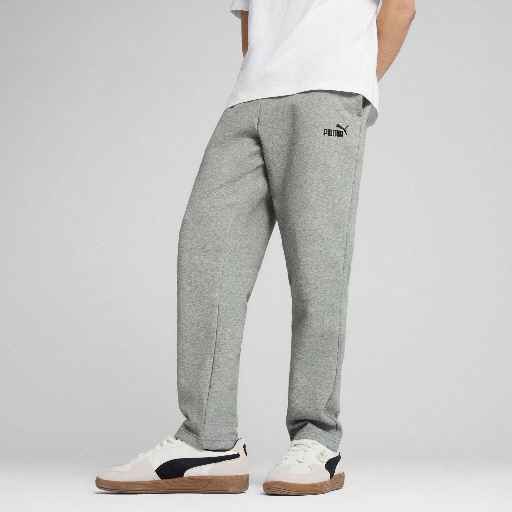 Pantalones de chándal Essentials con logo n.º 1 para hombre, Accesoiros, Gris, S - PUMA - Modalova