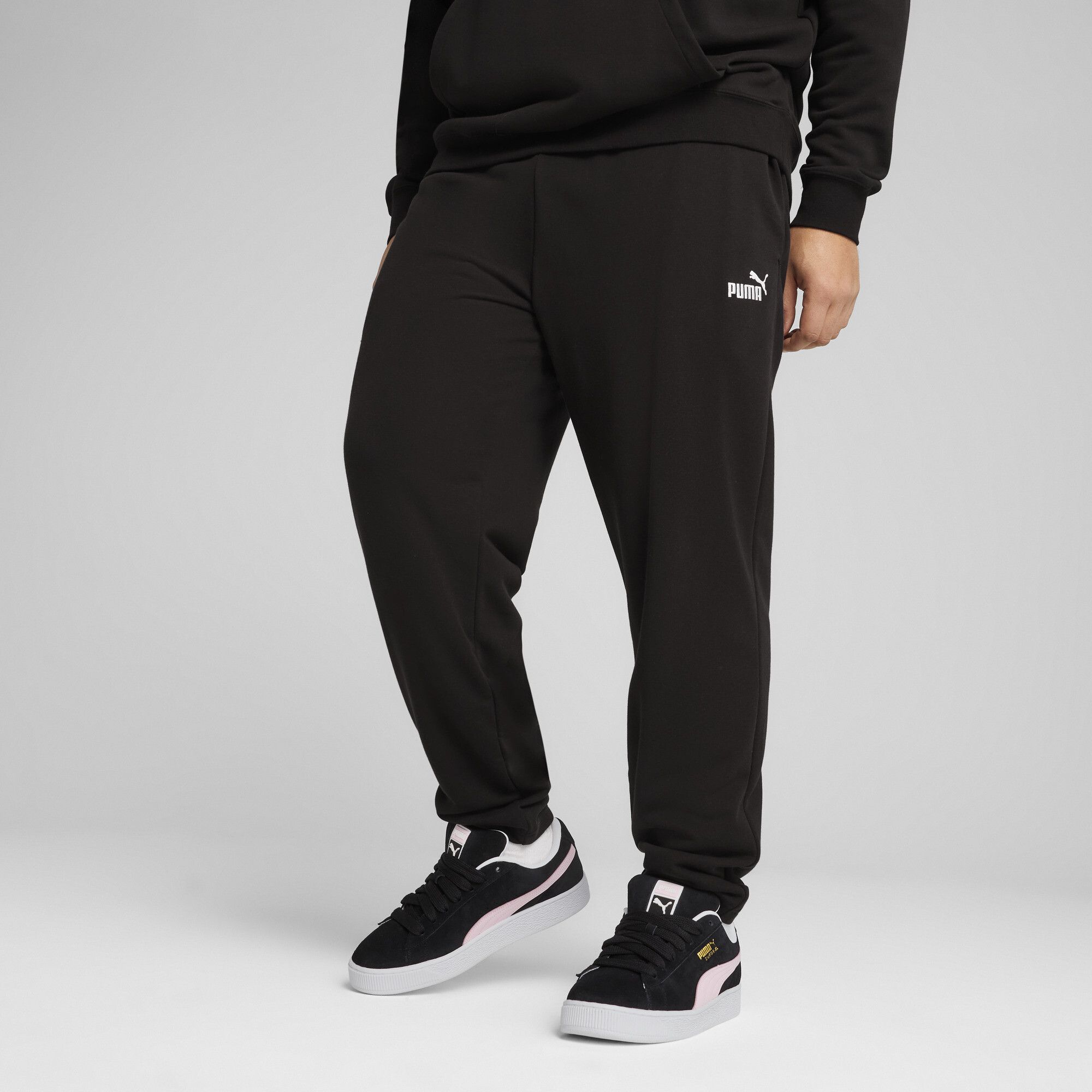 Pantaloni della tuta Essentials con logo N. 1 da uomo, Abbigliamento, Nero, S - PUMA - Modalova