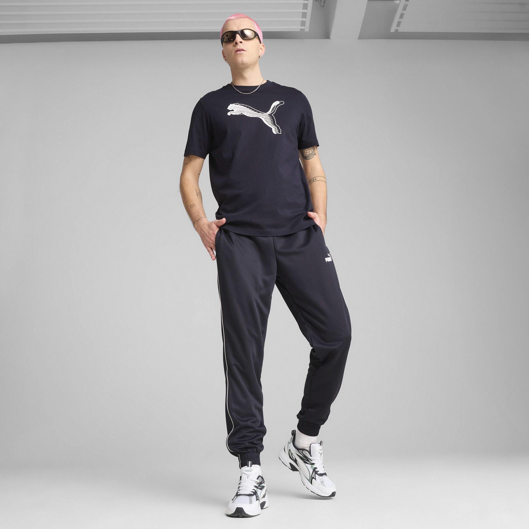 Pantaloni Sport Poly da uomo, Abbigliamento, Blu, L - PUMA - Modalova