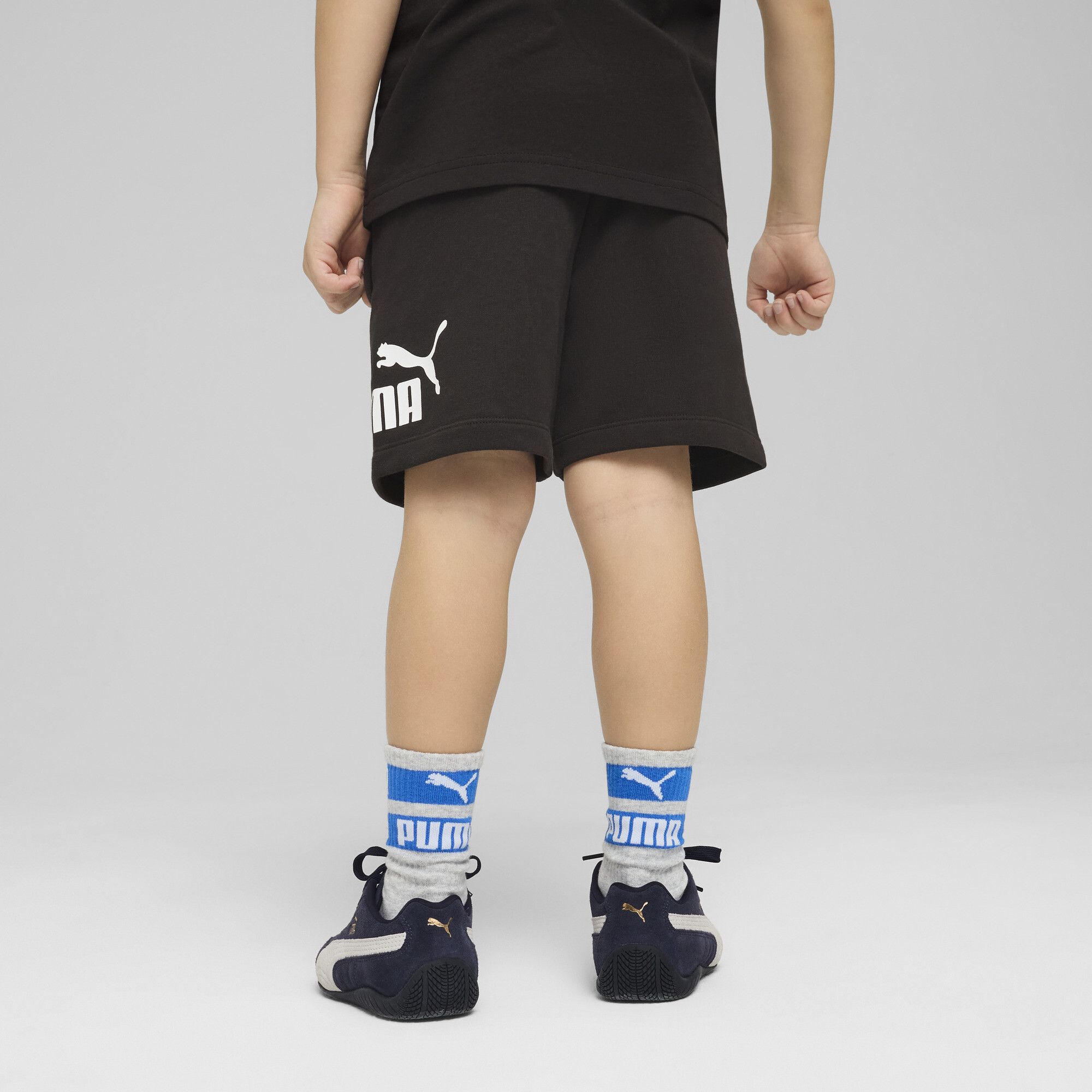 Shorts con logo ESS N. 1 per bambini, Abbigliamento, Nero, 3-4Y - PUMA - Modalova