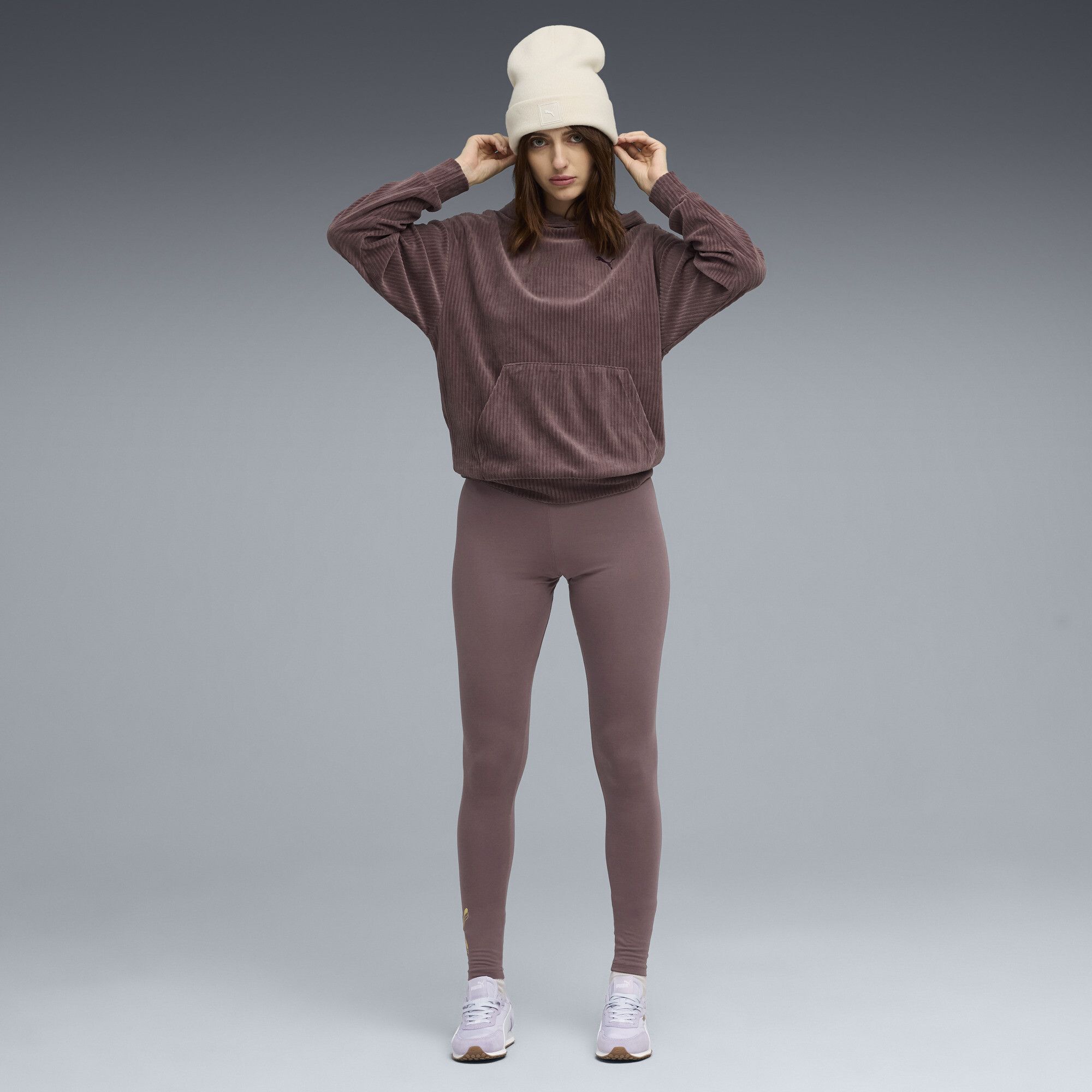 Leggings ESS Metálico para mujer, Ropa, Morado, S - PUMA - Modalova