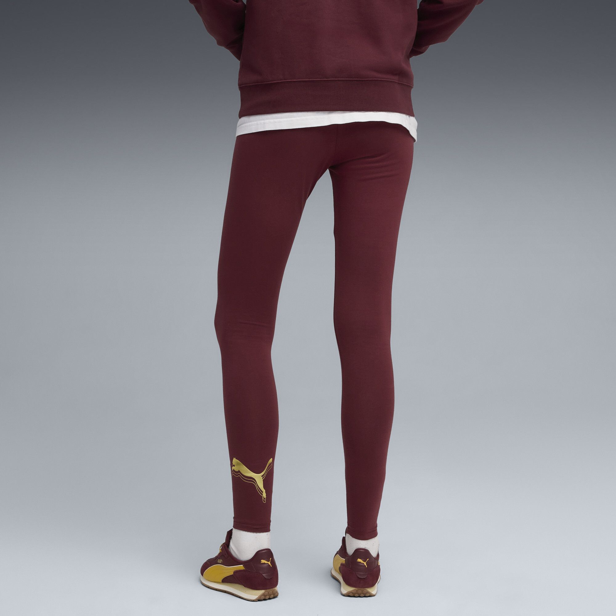 Leggings ESS Metálico para mujer, Ropa, Rojo, S - PUMA - Modalova