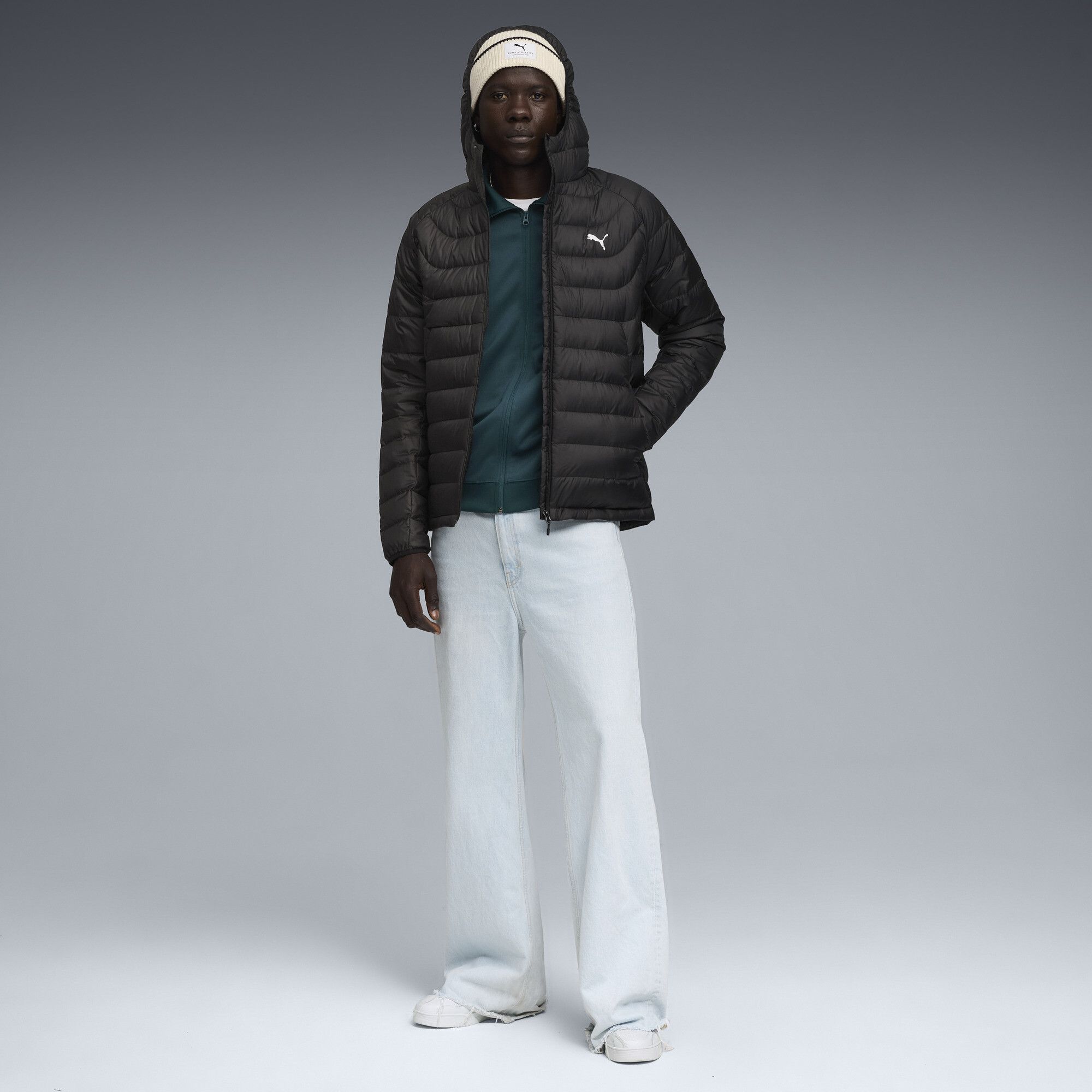 PACKLITE Hooded Down Jacket Men in | Size Large - PUMA - Modalova