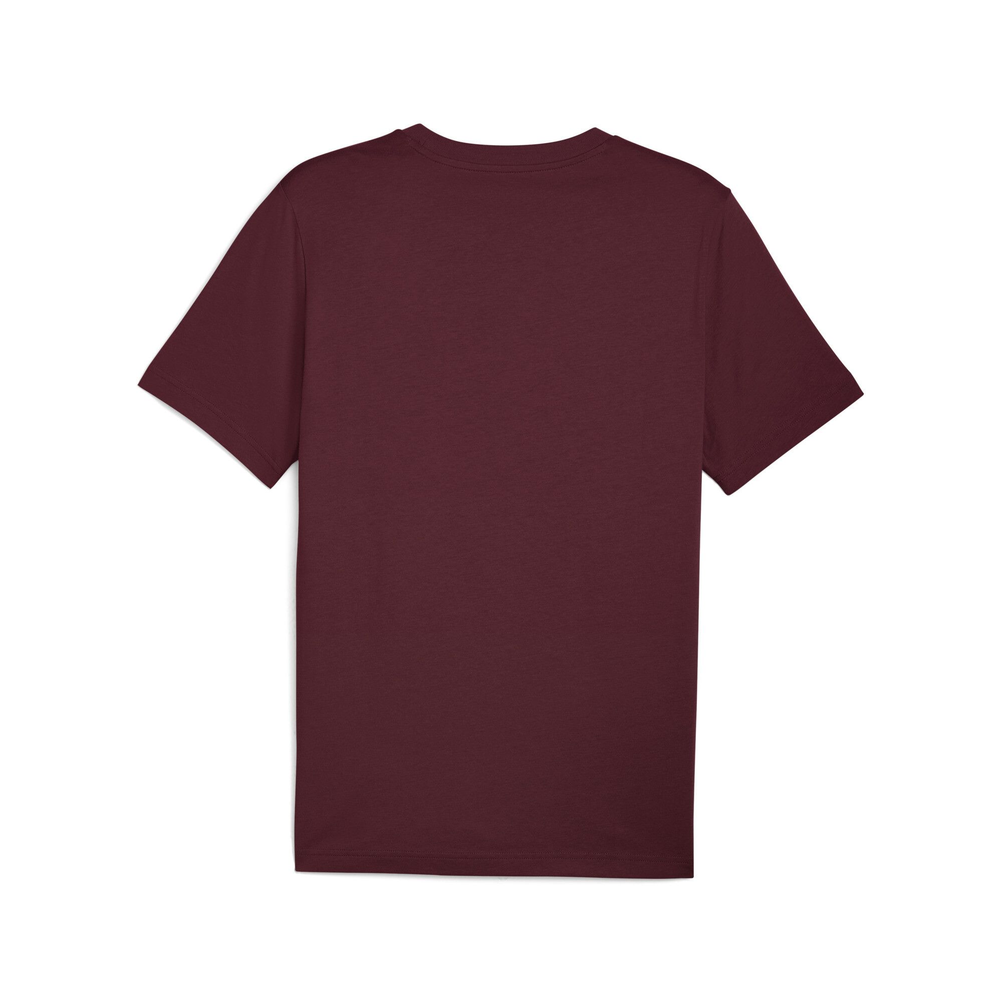 T-shirt con logo ESS No. 1 da uomo, Abbigliamento, Rosso, S - PUMA - Modalova