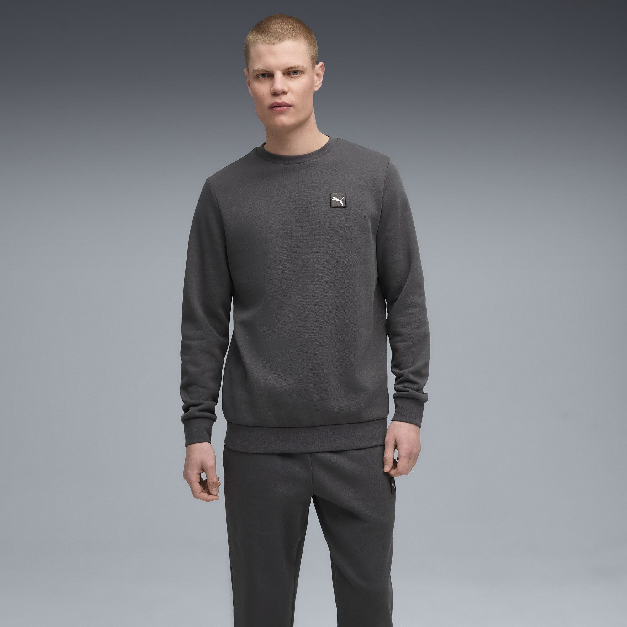 Tuta da ginnastica Essentials Elevated da uomo, Abbigliamento, Grigio, S - PUMA - Modalova
