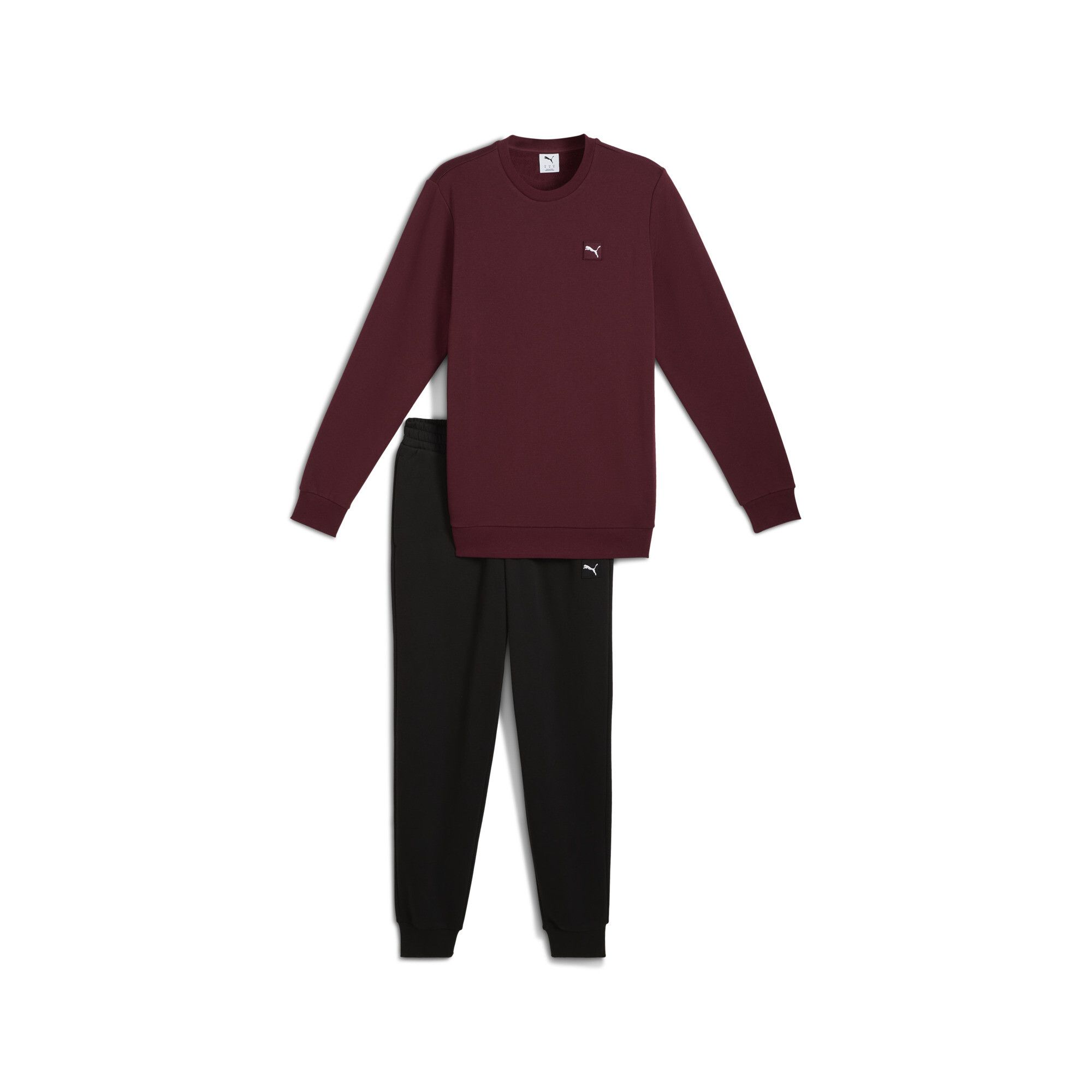 Tuta da ginnastica Essentials Elevated da uomo, Abbigliamento, Rosso, S - PUMA - Modalova