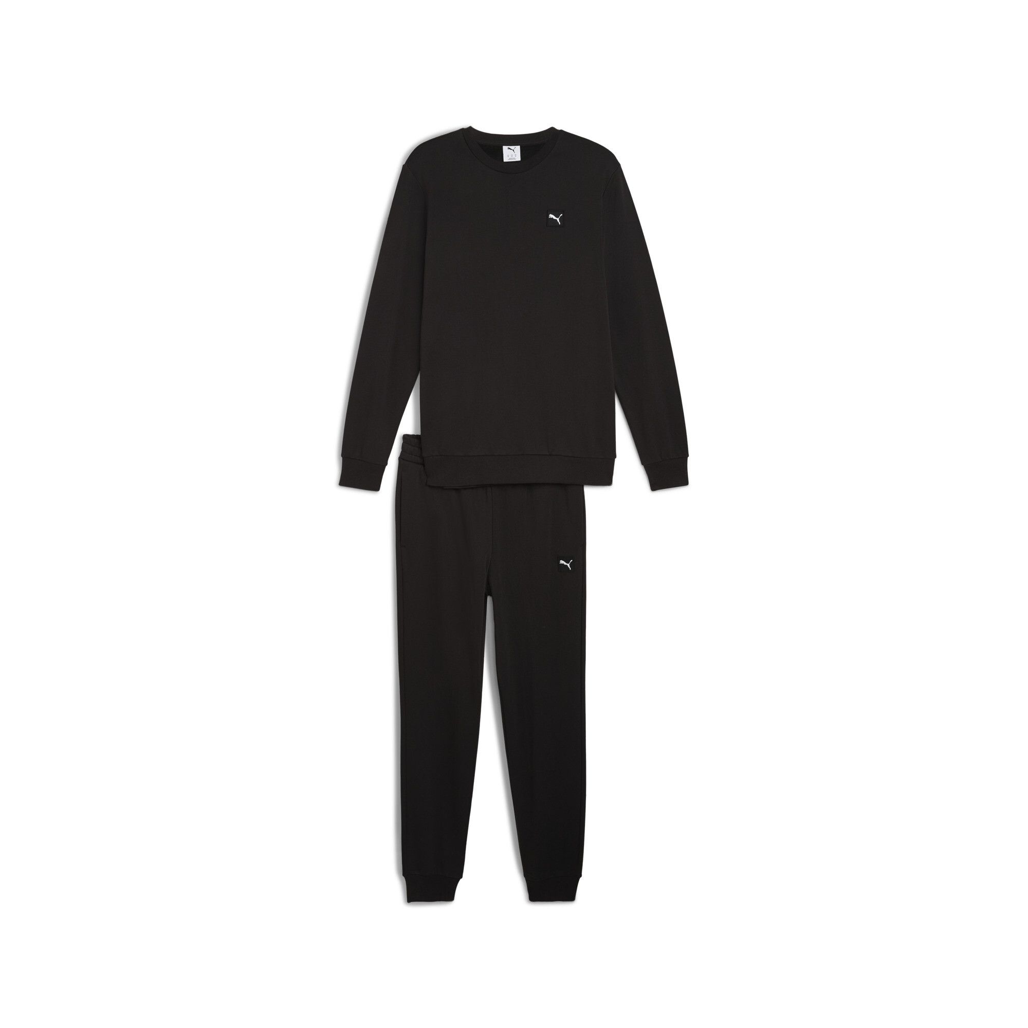 Tuta da ginnastica Essentials Elevated da uomo, Abbigliamento, Nero, S - PUMA - Modalova
