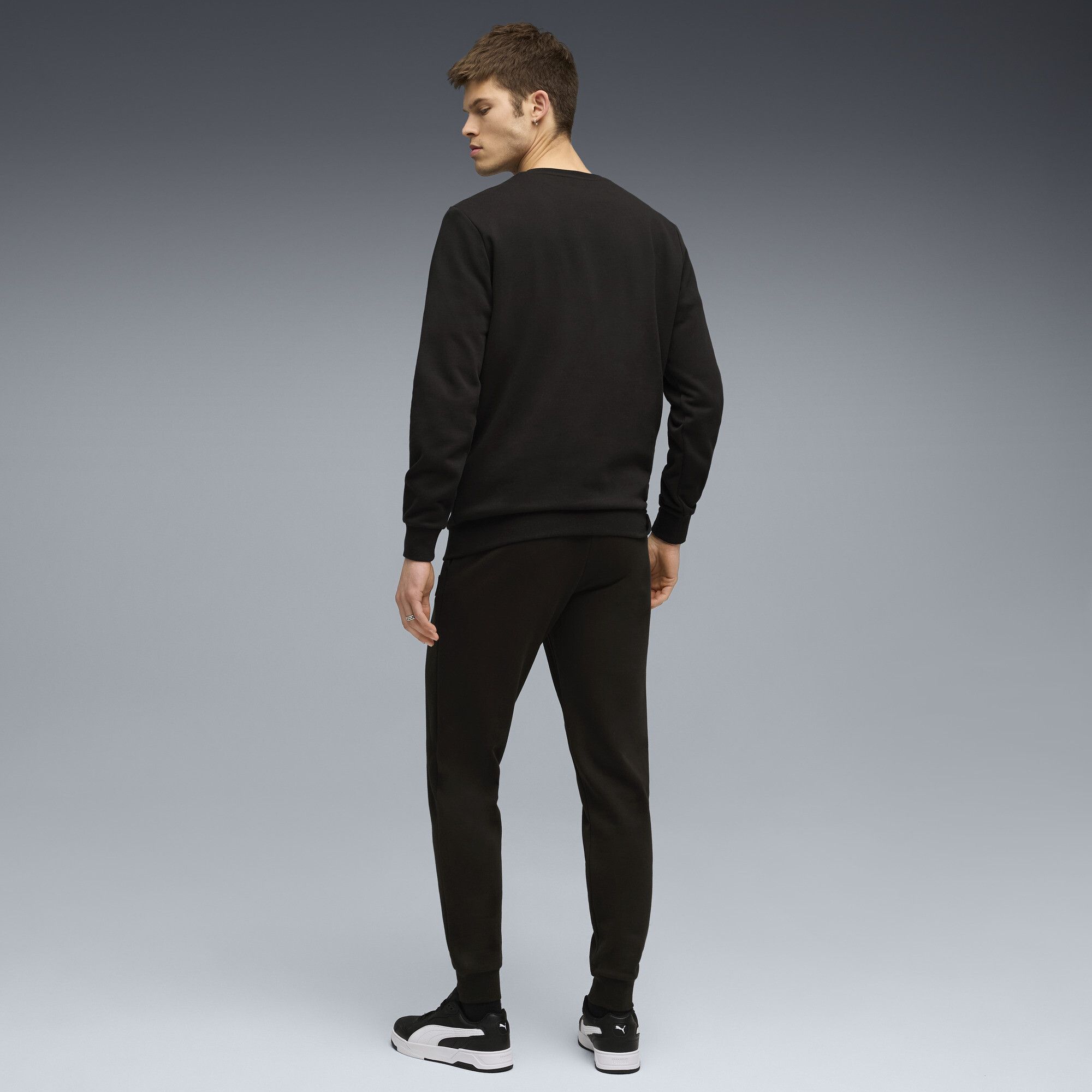 Tuta da ginnastica Essentials Elevated da uomo, Abbigliamento, Nero, S - PUMA - Modalova