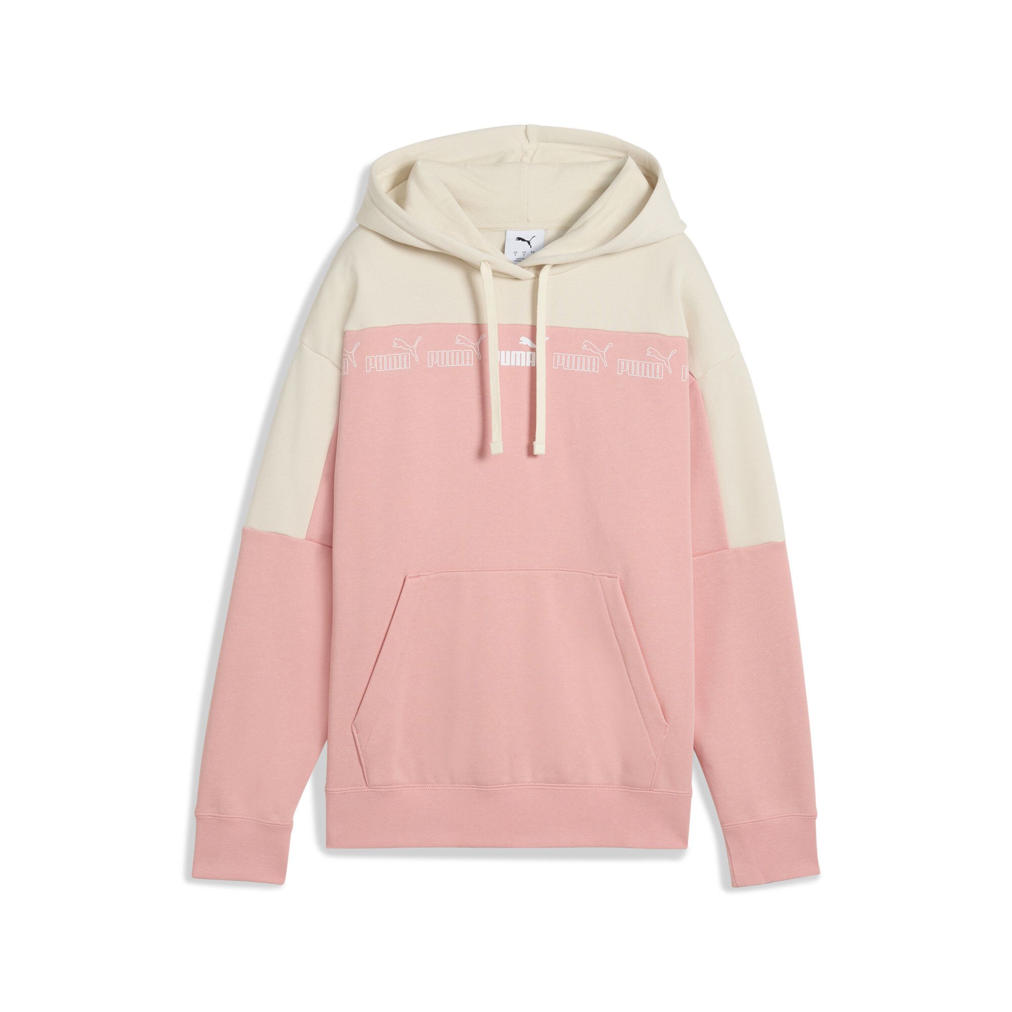 Felpa con cappuccio Around the Block da donna, Abbigliamento, Rosa, L - PUMA - Modalova