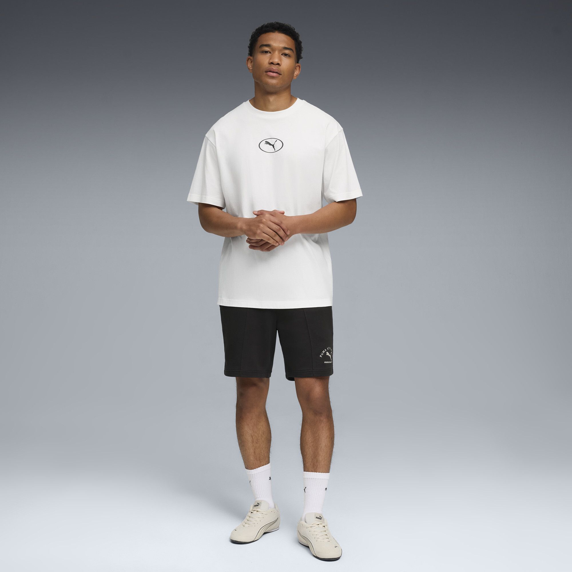 Shorts Class 8" da uomo, Abbigliamento, Nero, S - PUMA - Modalova