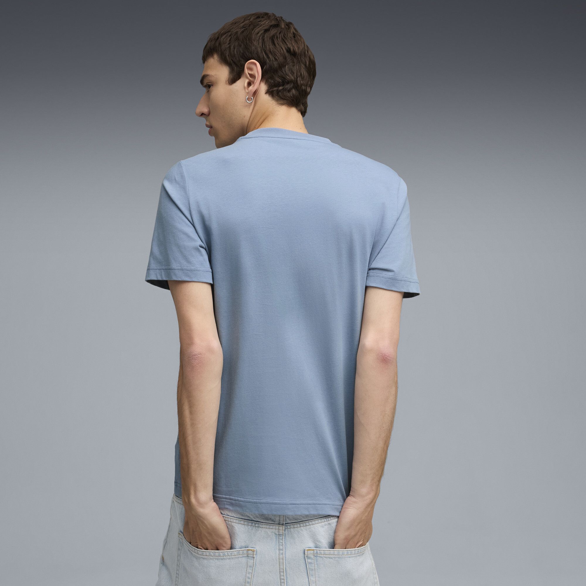T-shirt Essentials Camo da uomo, Abbigliamento, Blu, S - PUMA - Modalova