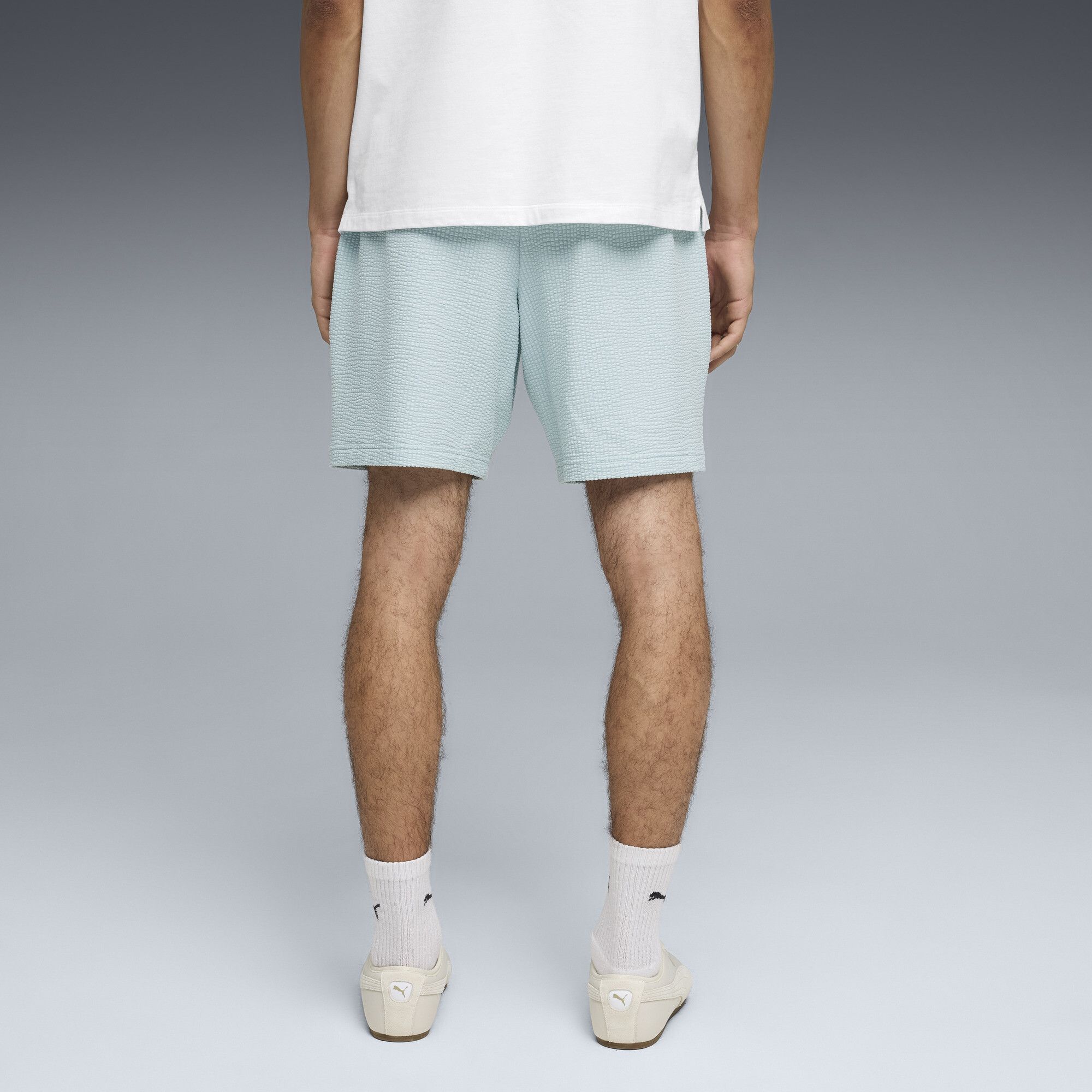 Shorts Essentials Elevated 7" para hombre, Accesoiros, Azul, S - PUMA - Modalova