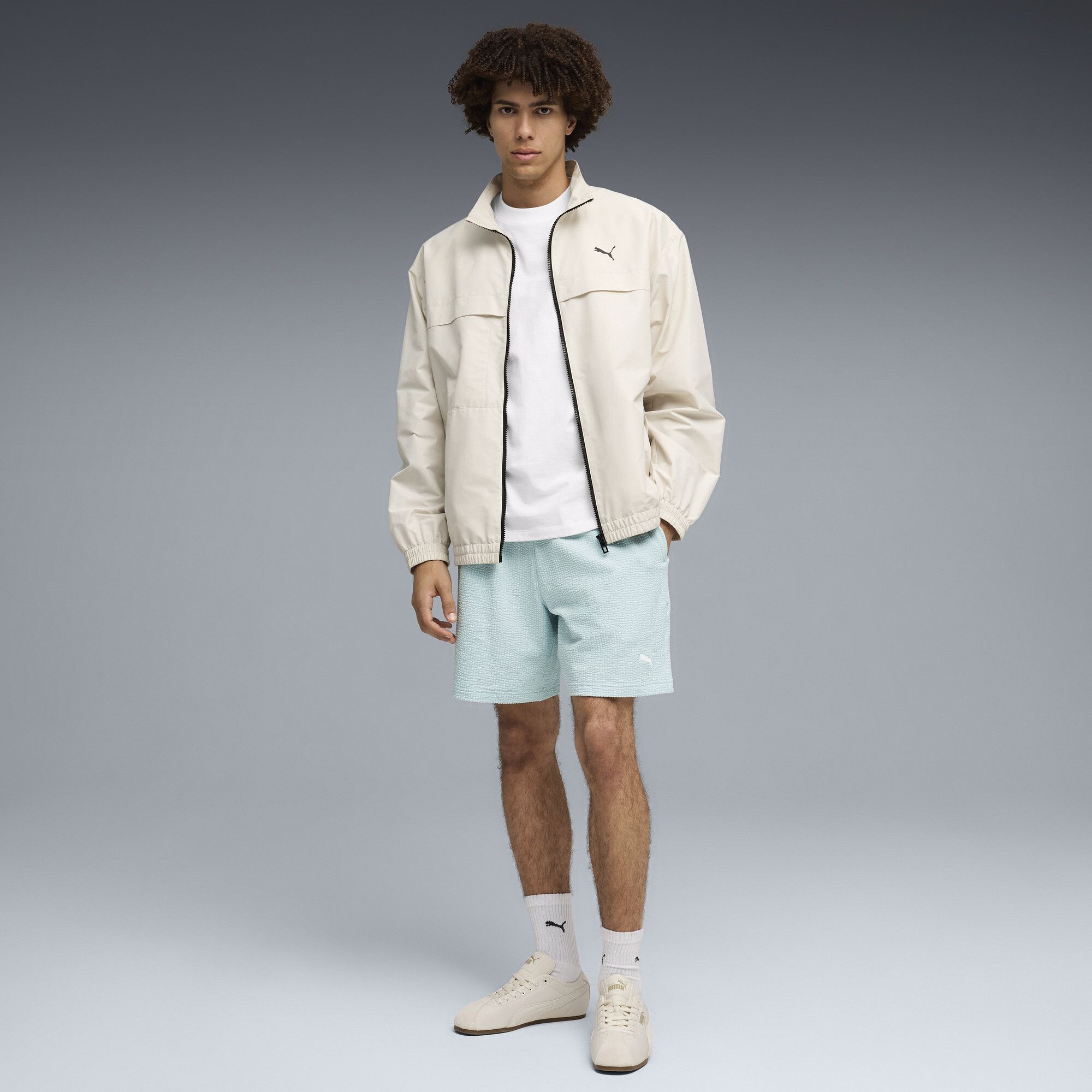 Shorts Essentials Elevated 7" para hombre, Accesoiros, Azul, S - PUMA - Modalova