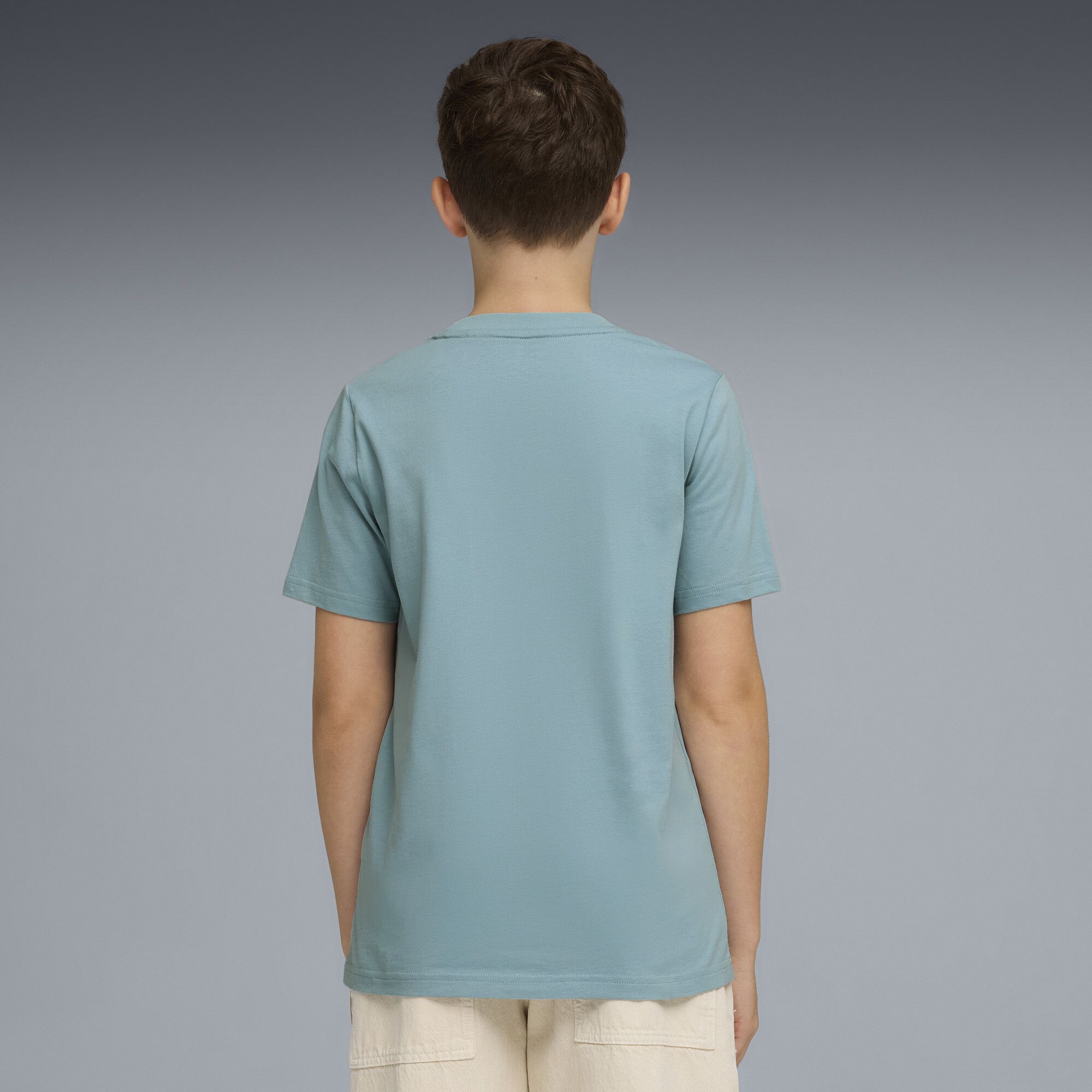 T-shirt con logo Essentials N. 1 per ragazzi, Accessori, Blu, 15-16Y - PUMA - Modalova