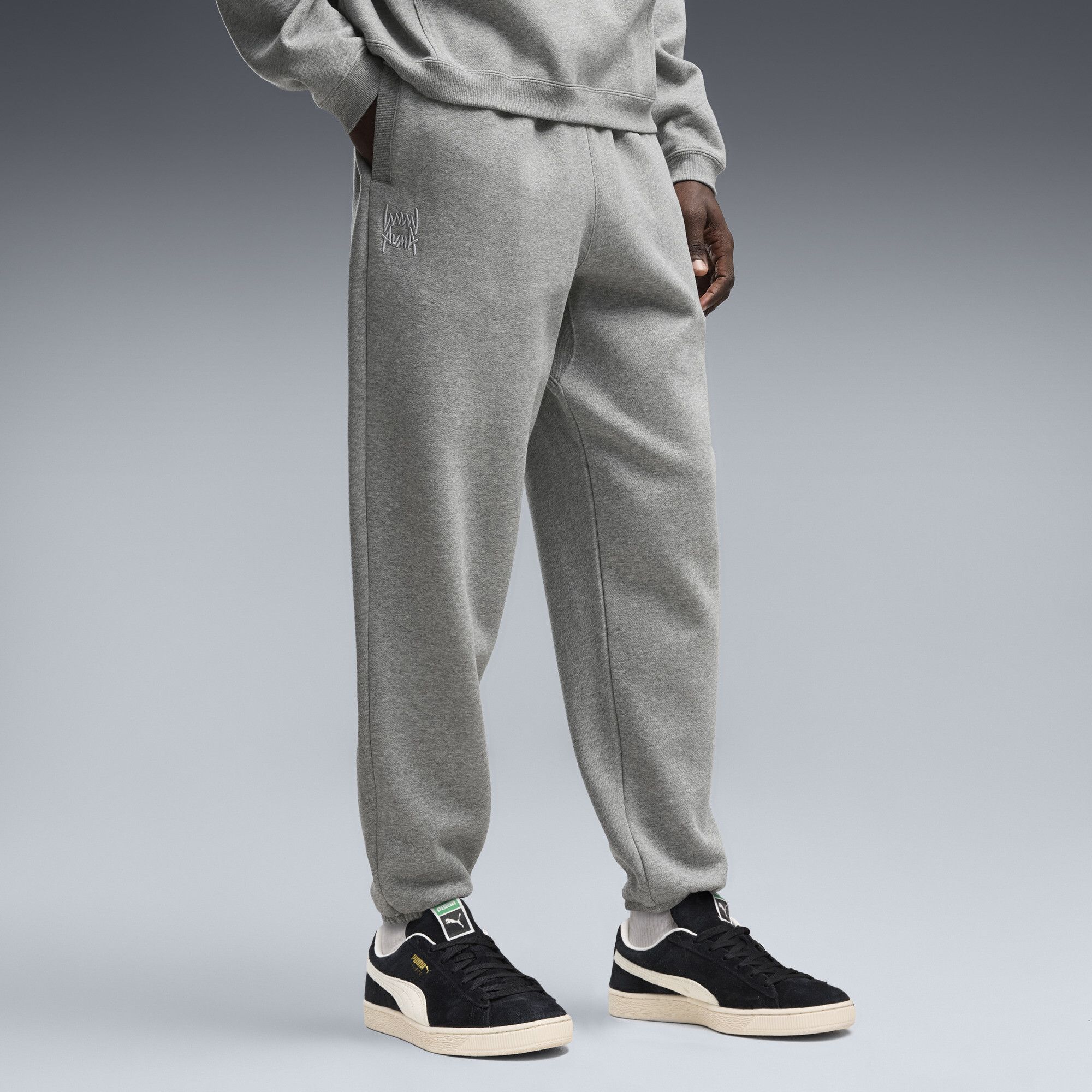Fundamentals Fleece-Basketballjogginghose Herren, Kleidung, , S - PUMA - Modalova