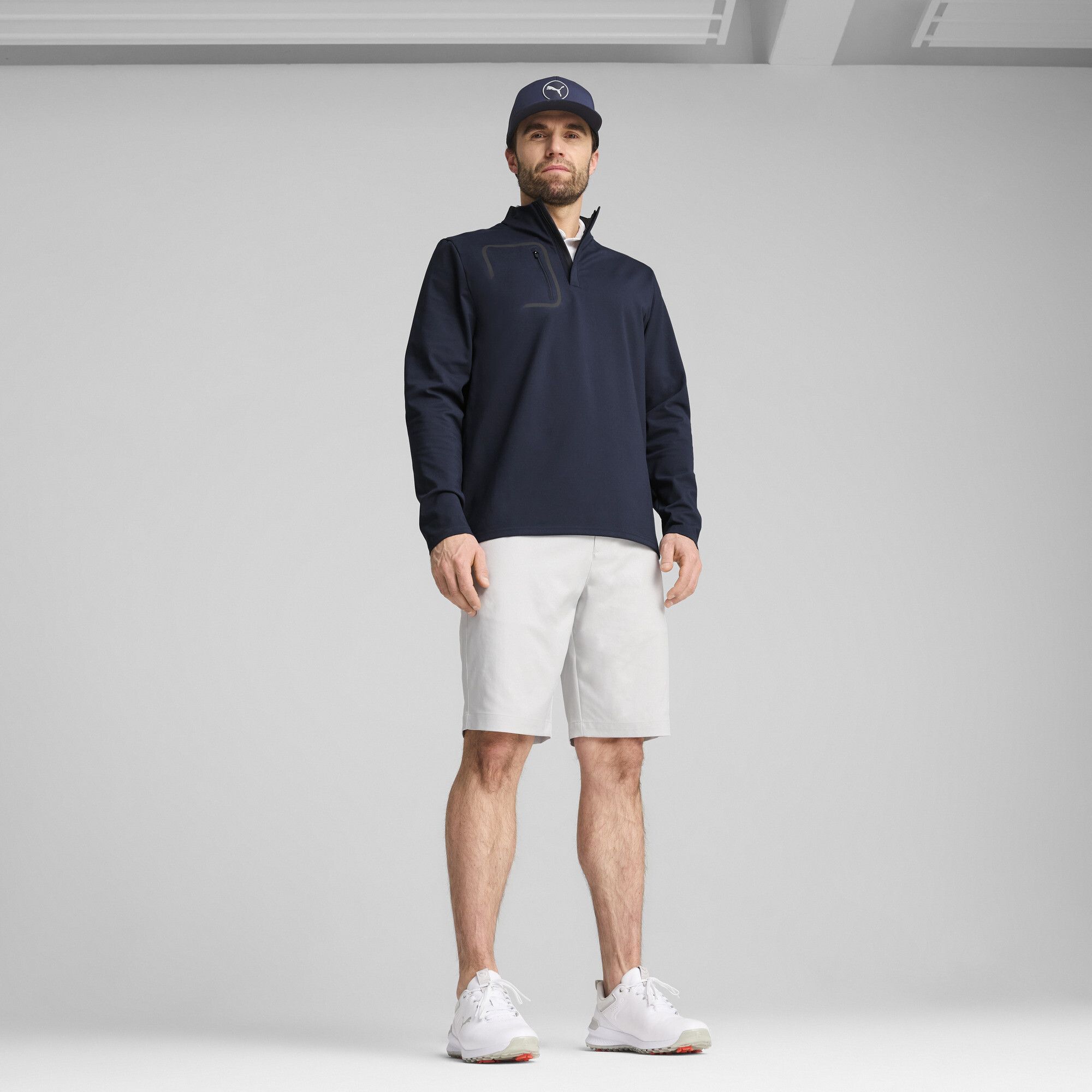 Maglia da golf con zip corta CLOUDSPUN Tech da uomo, Abbigliamento, Blu, 4XL - PUMA - Modalova