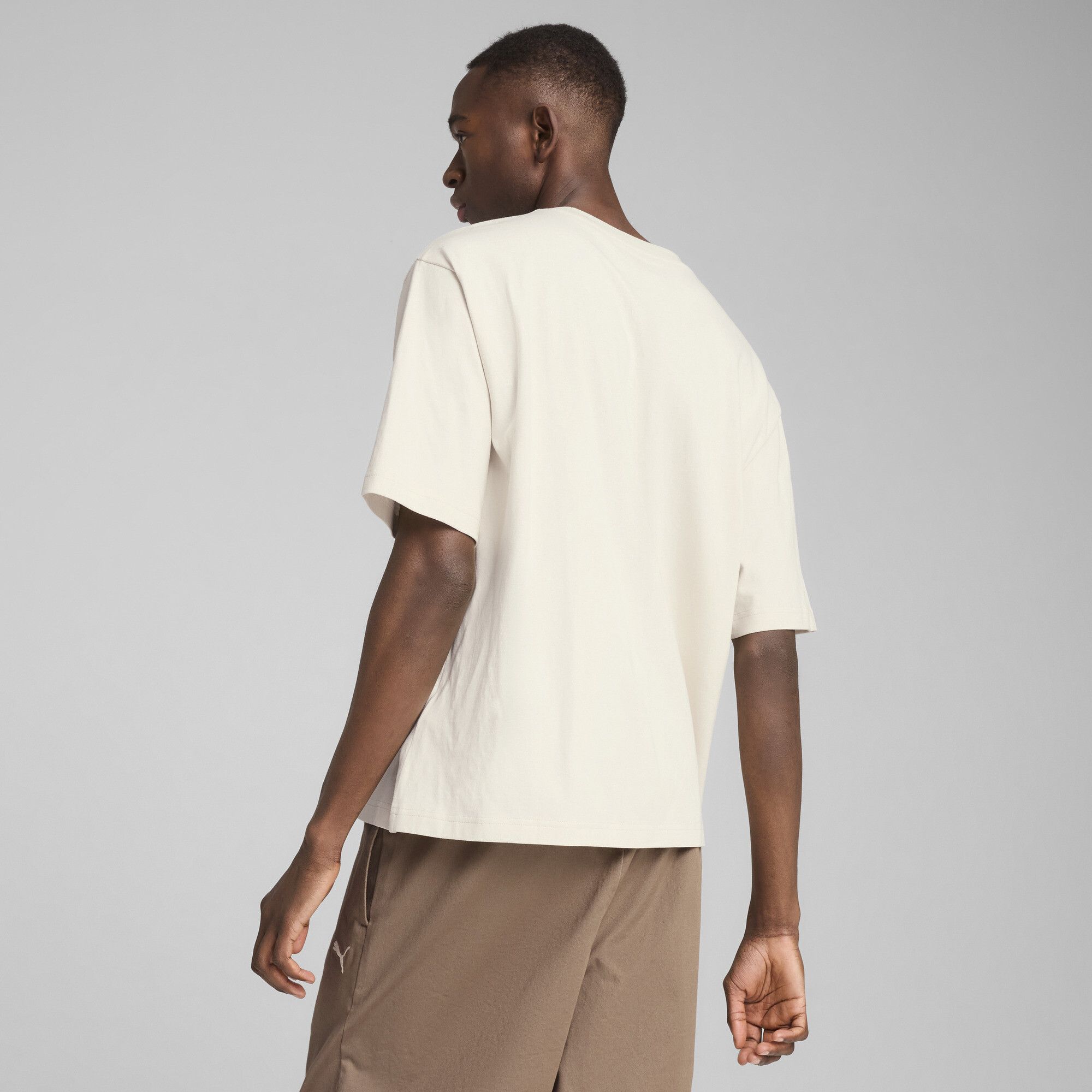 Camiseta WARDROBE ESS Boxy para hombre, Ropa, Blanco, L - PUMA - Modalova