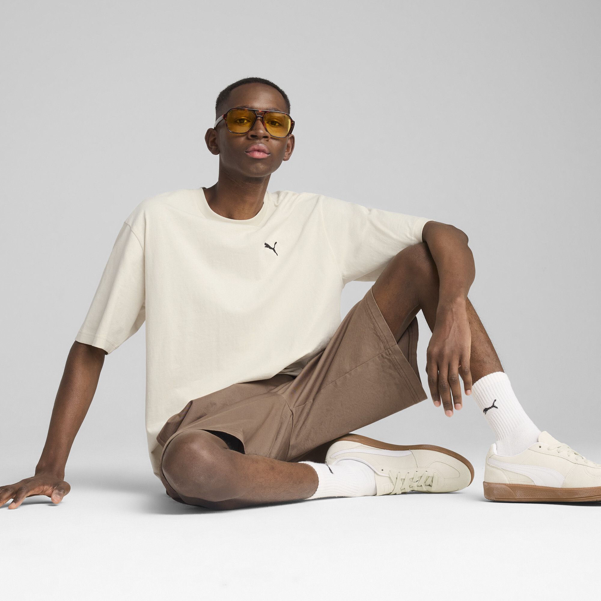 Camiseta WARDROBE ESS Boxy para hombre, Ropa, Blanco, L - PUMA - Modalova