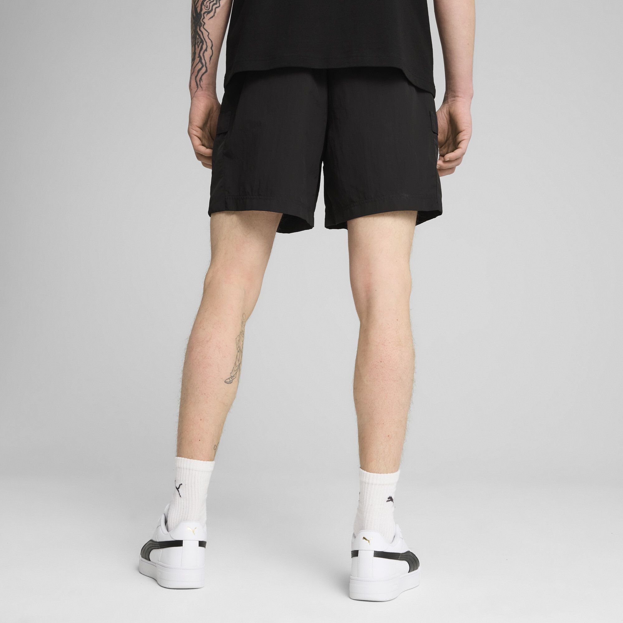 Shorts cargo WARDROBE ESS vestibilità comoda da 6" da uomo, Abbigliamento, Nero, L - PUMA - Modalova