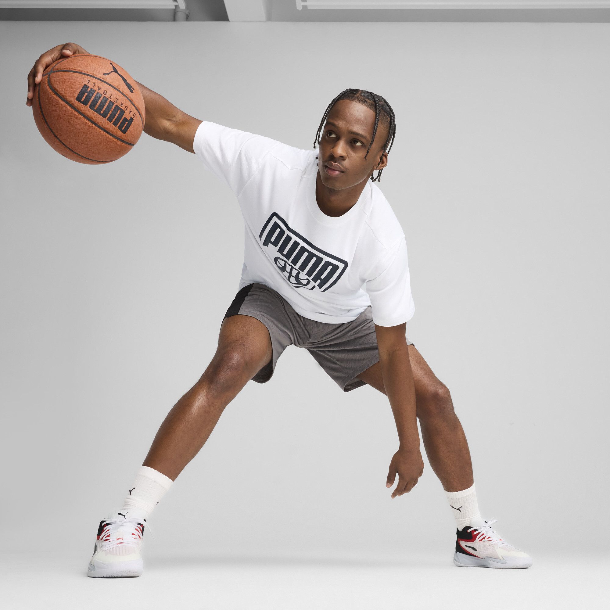 Camiseta Posterize I para hombre, Ropa, Blanco, S - PUMA - Modalova