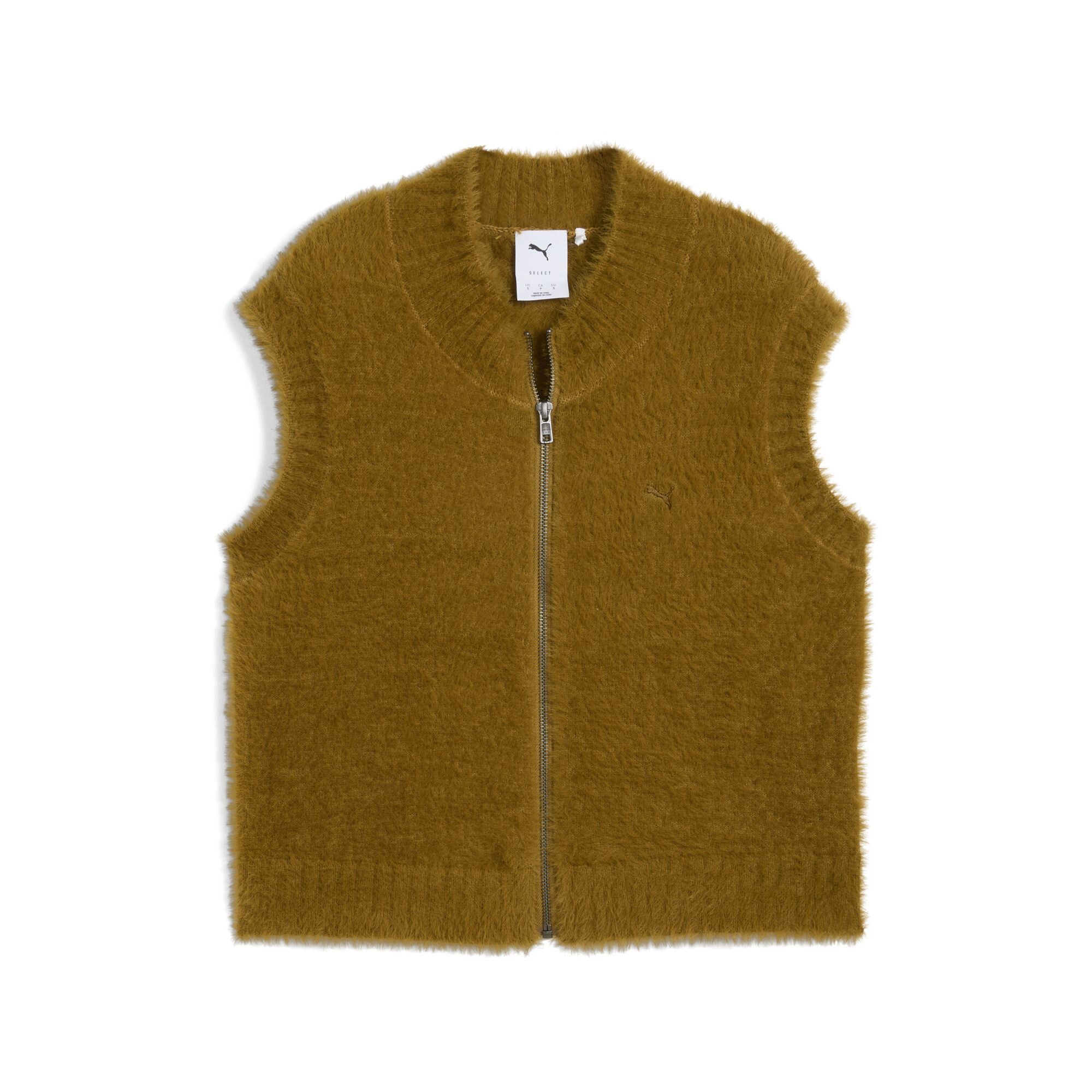 Chaleco con cremallera YONA para mujer, Ropa, Marrón, XXS - PUMA - Modalova