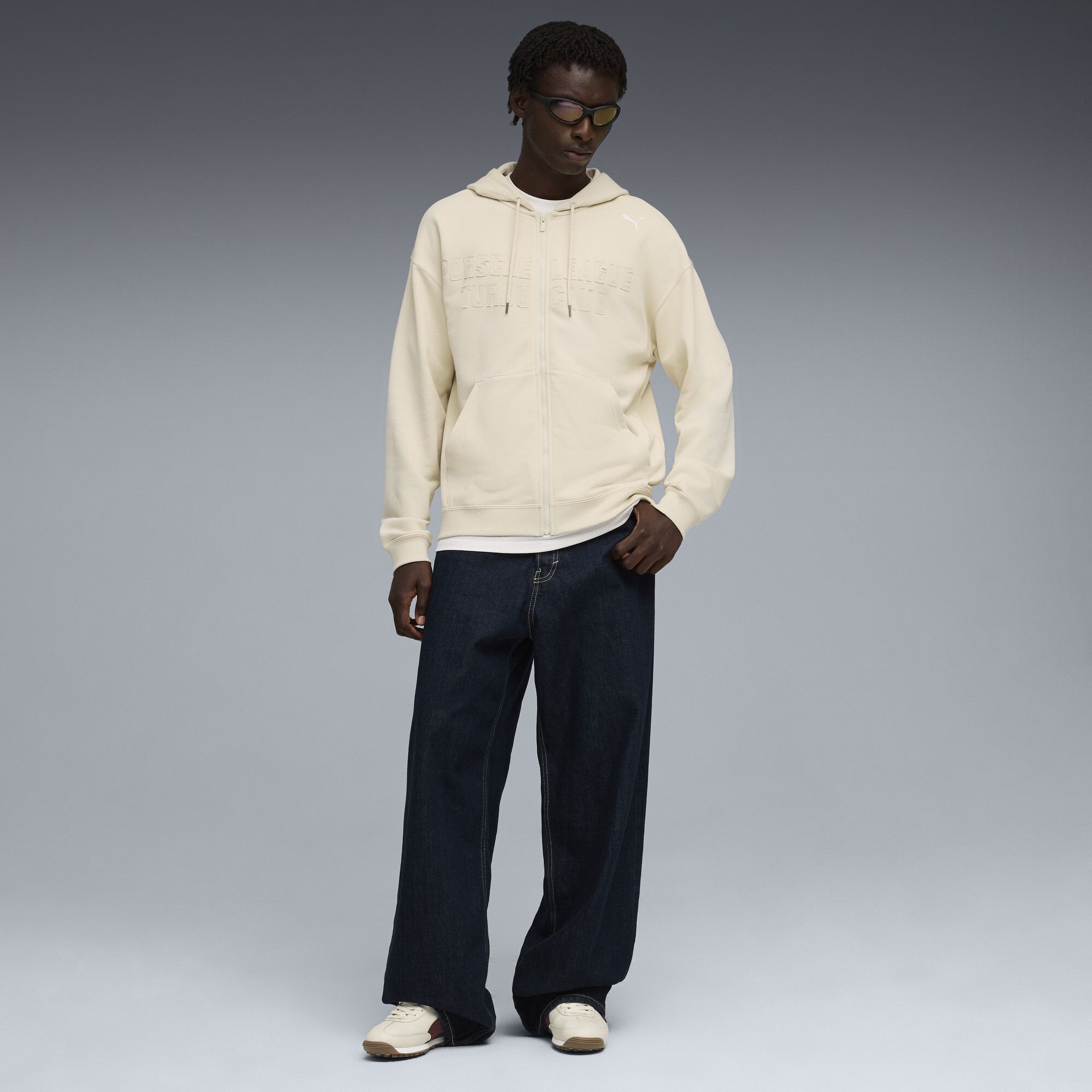 Giacca con zip x PORSCHE LEGACY Lifestyle da uomo, Accessori, Bianco, S - PUMA - Modalova