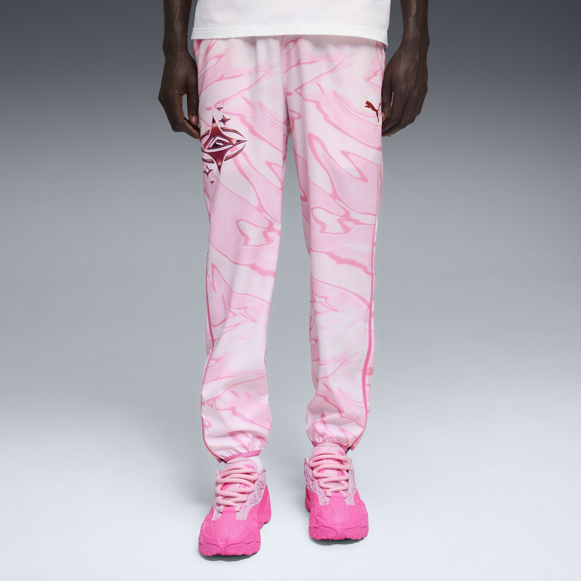 Pantaloni da basket LaFrancé HEEM Rosa da uomo, Accessori, S - PUMA - Modalova