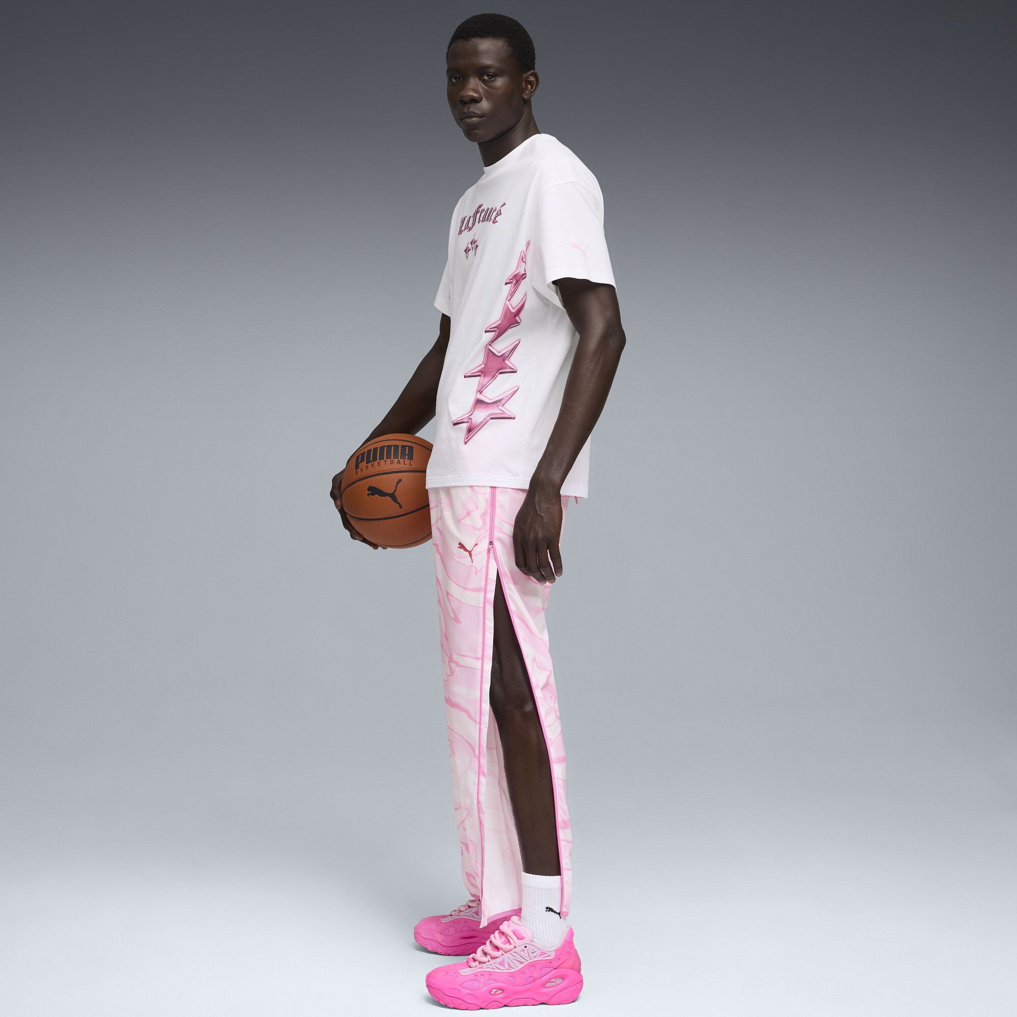 Pantaloni da basket LaFrancé HEEM Rosa da uomo, Accessori, S - PUMA - Modalova