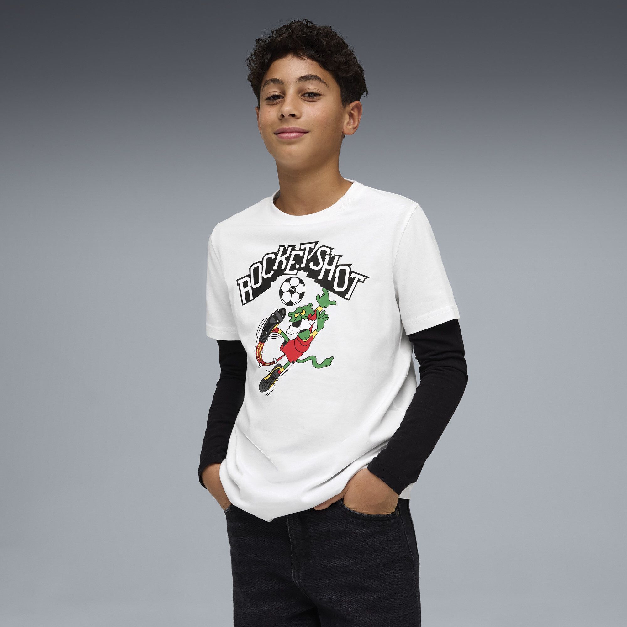 Camiseta estampada Super juvenil, Accesoiros, Blanco, 15-16Y - PUMA - Modalova