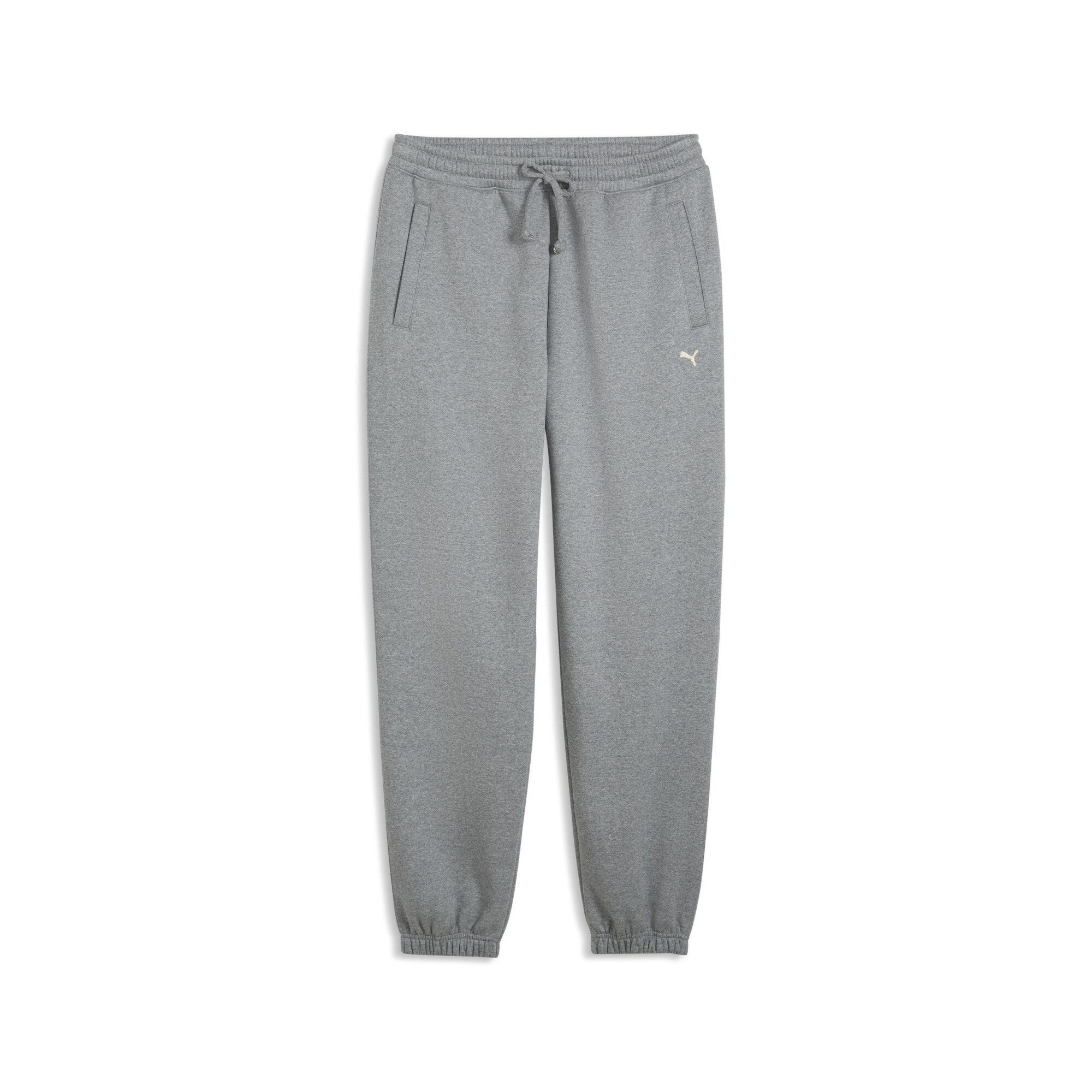 Select Essentials Sweatpants Relaxed Men in Gray | Size Large - PUMA - Modalova