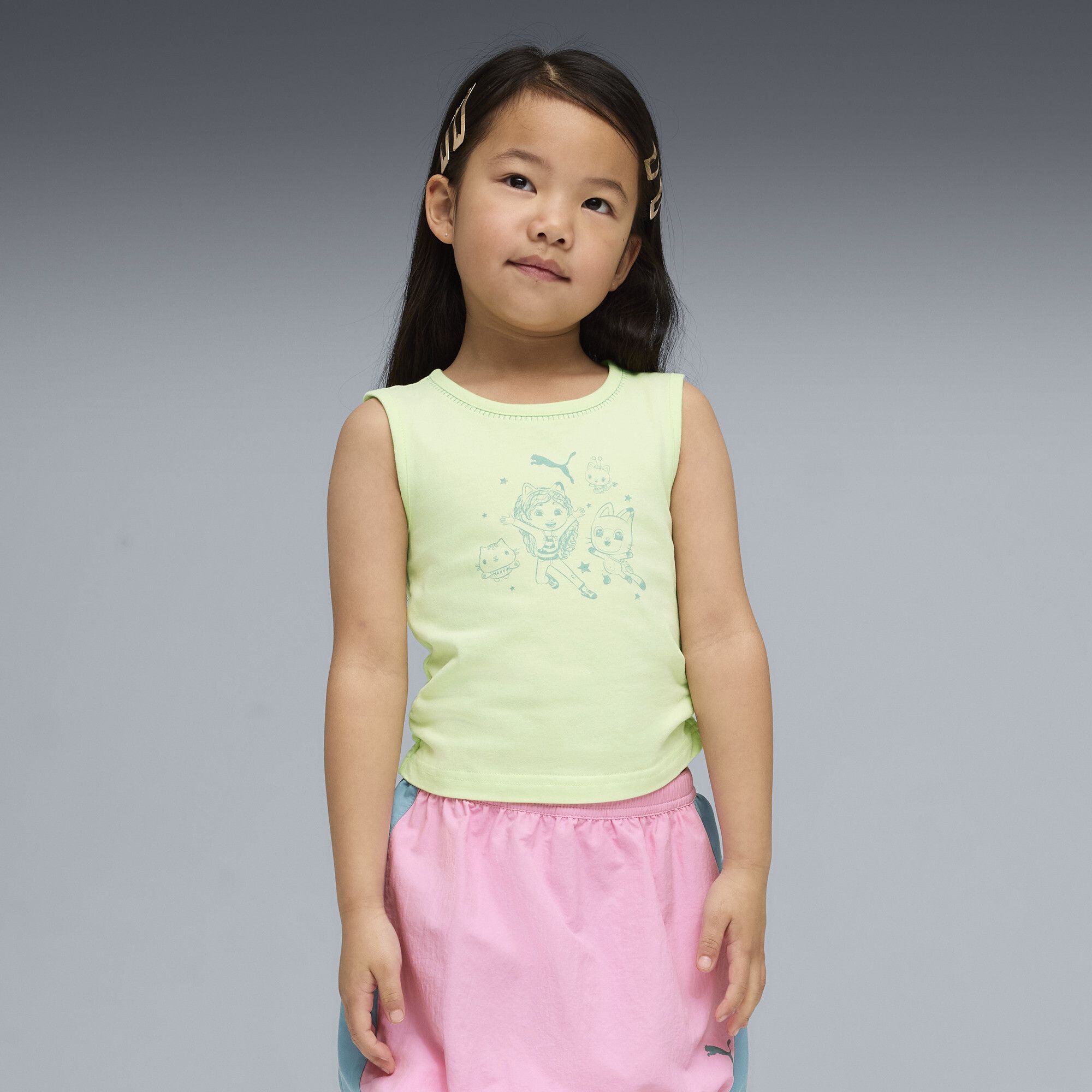 Canotta x GABBY'S DOLLHOUSE per bambini, Accessori, Verde, 4-5Y - PUMA - Modalova
