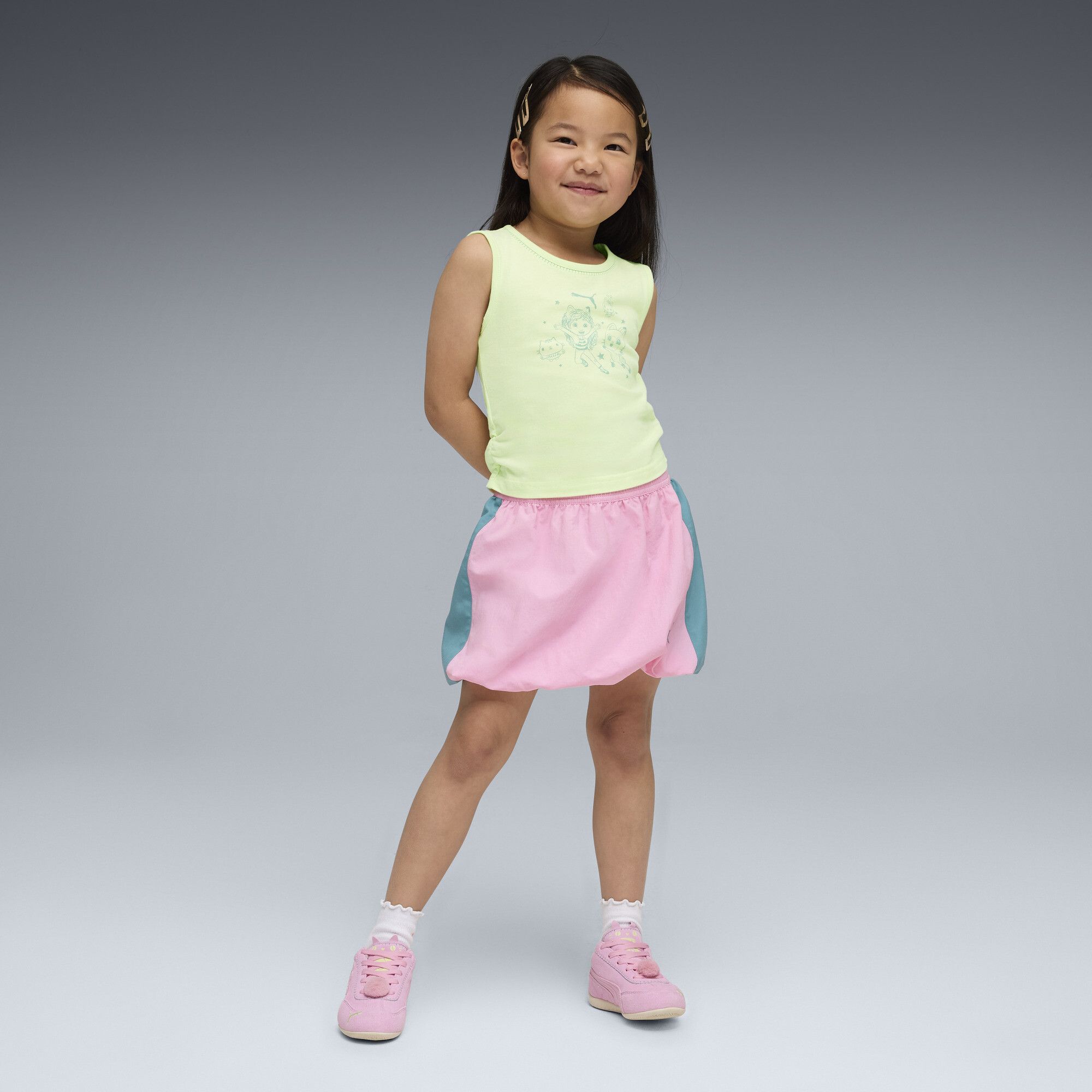 Canotta x GABBY'S DOLLHOUSE per bambini, Accessori, Verde, 4-5Y - PUMA - Modalova