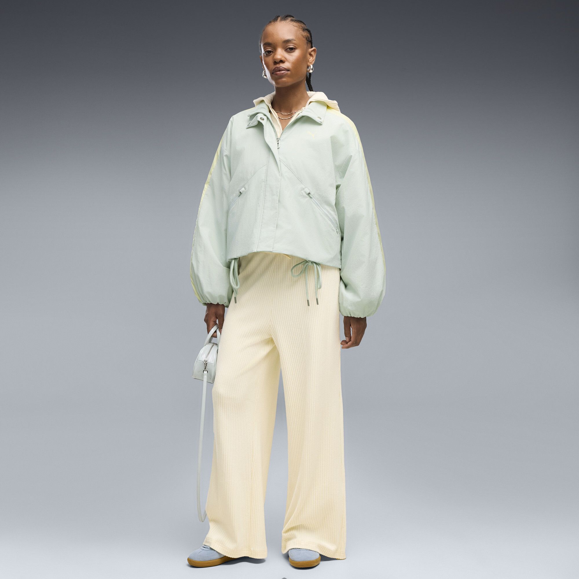 T7 PrimaLoft® Padded Kimono Jacket Women in Green | Size Large - PUMA - Modalova