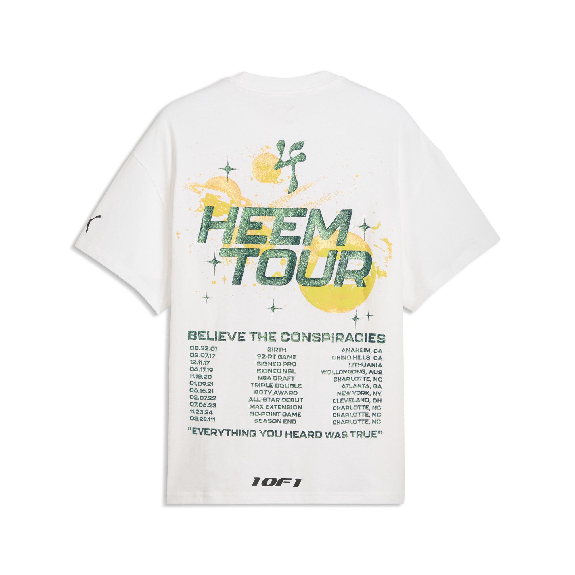 Camiseta LaFrancé Heem Aerospace extragrande para hombre, Ropa, Blanco, S - PUMA - Modalova