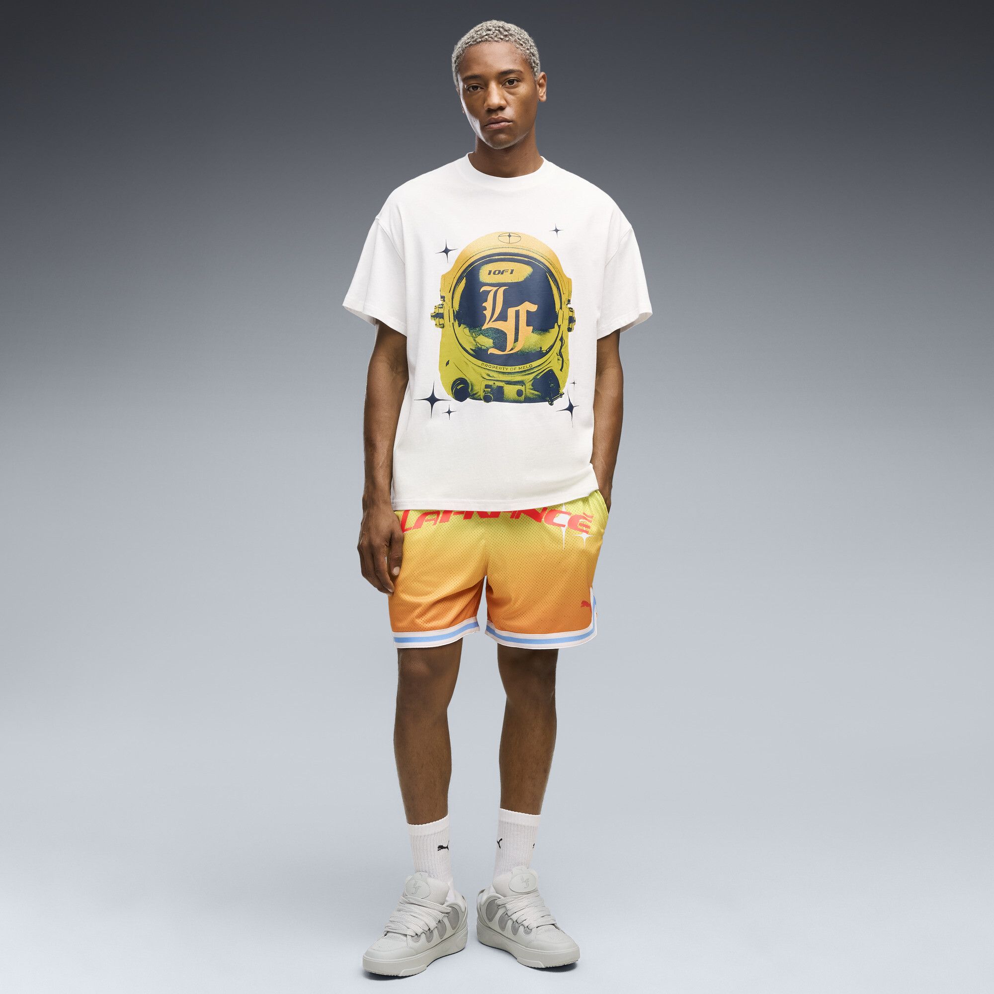 Camiseta LaFrancé Heem Aerospace extragrande para hombre, Ropa, Blanco, S - PUMA - Modalova