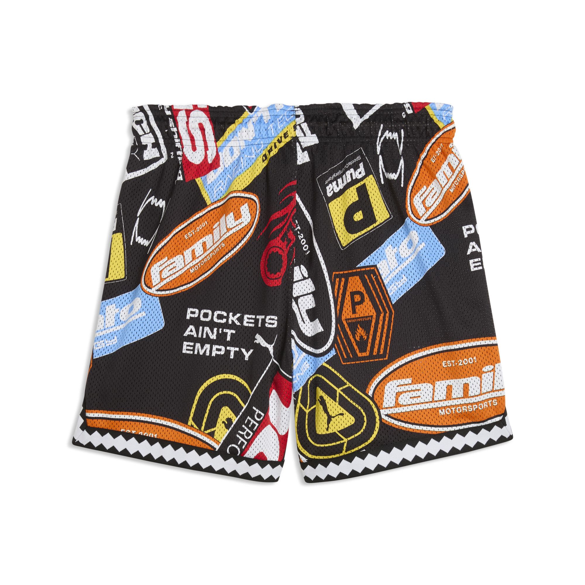 Shorts in mesh x FAST & FURIOUS 6" da uomo, Abbigliamento, Nero, S - PUMA - Modalova