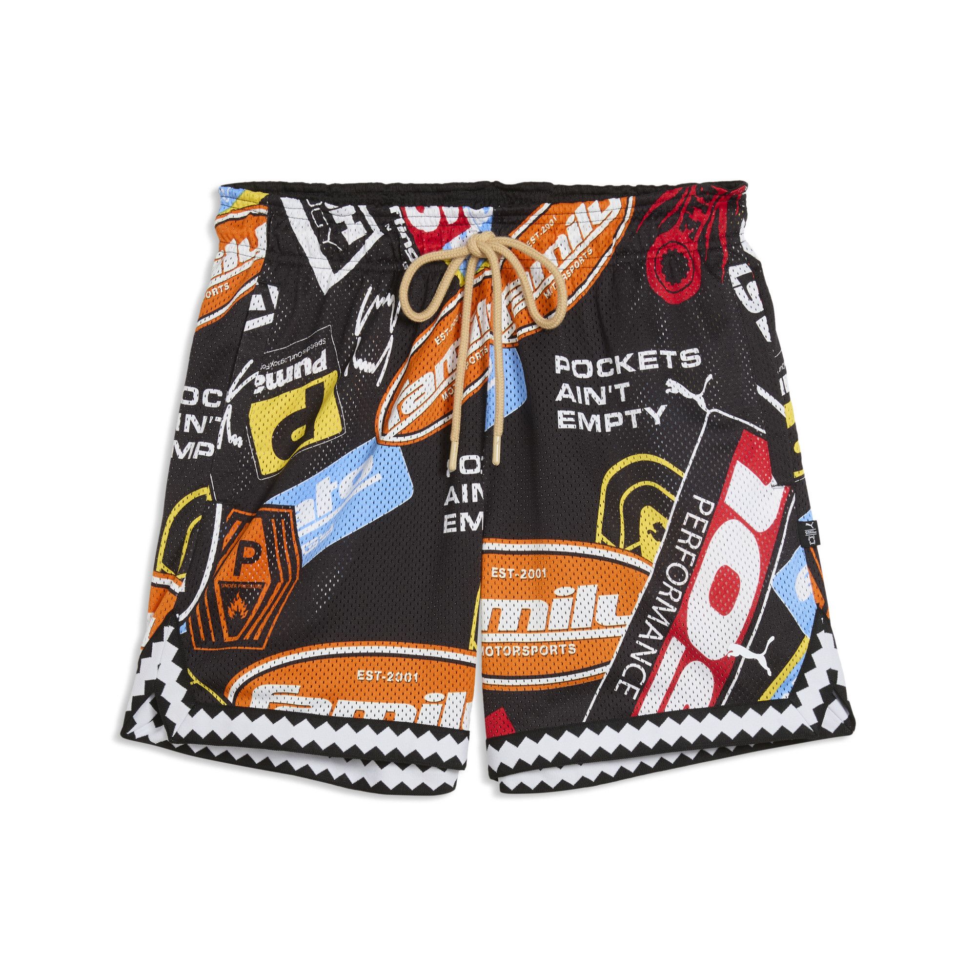 Shorts in mesh x FAST & FURIOUS 6" da uomo, Abbigliamento, Nero, S - PUMA - Modalova