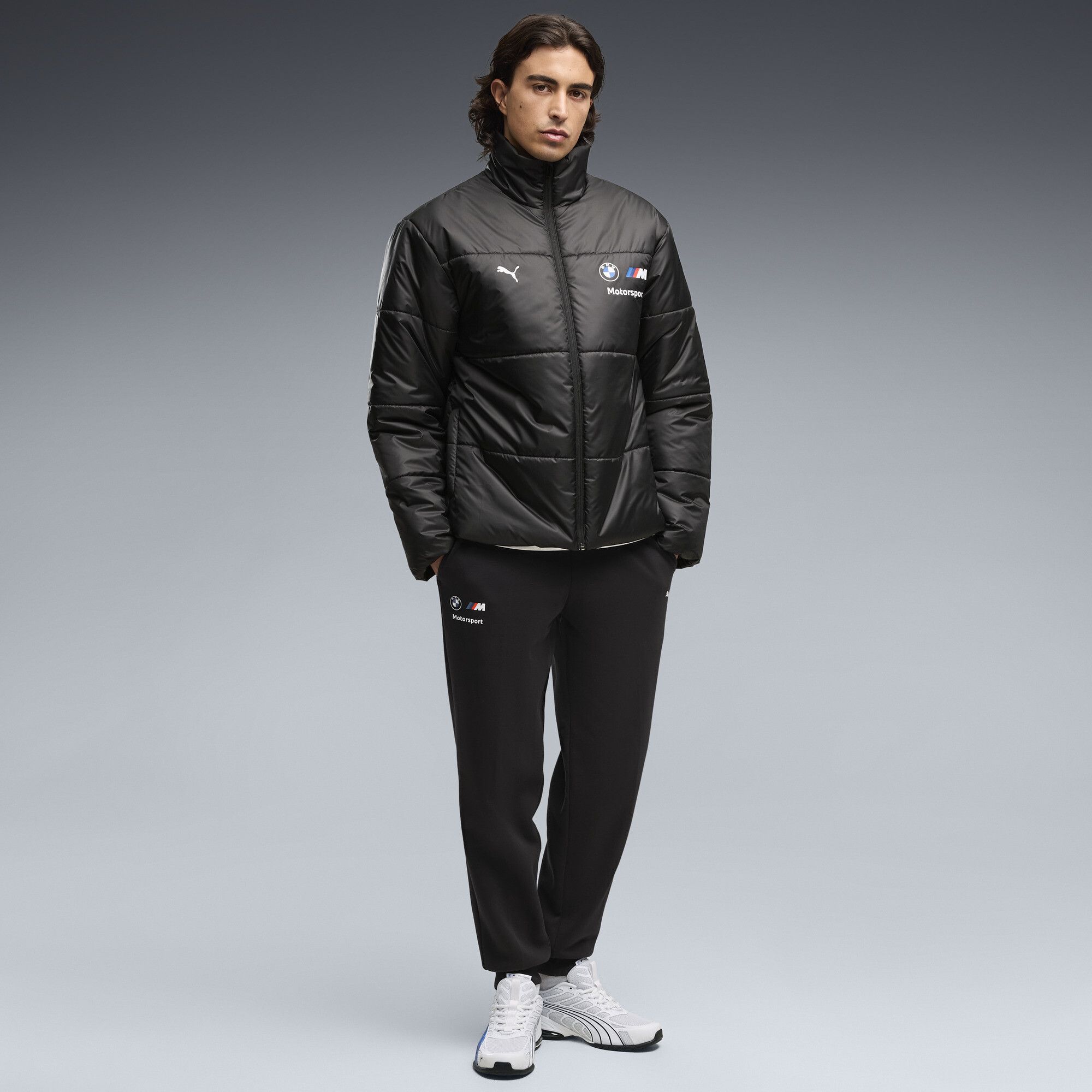 BMW M Motorsport Essentials Fleece Pants Men in | Size Large - PUMA - Modalova