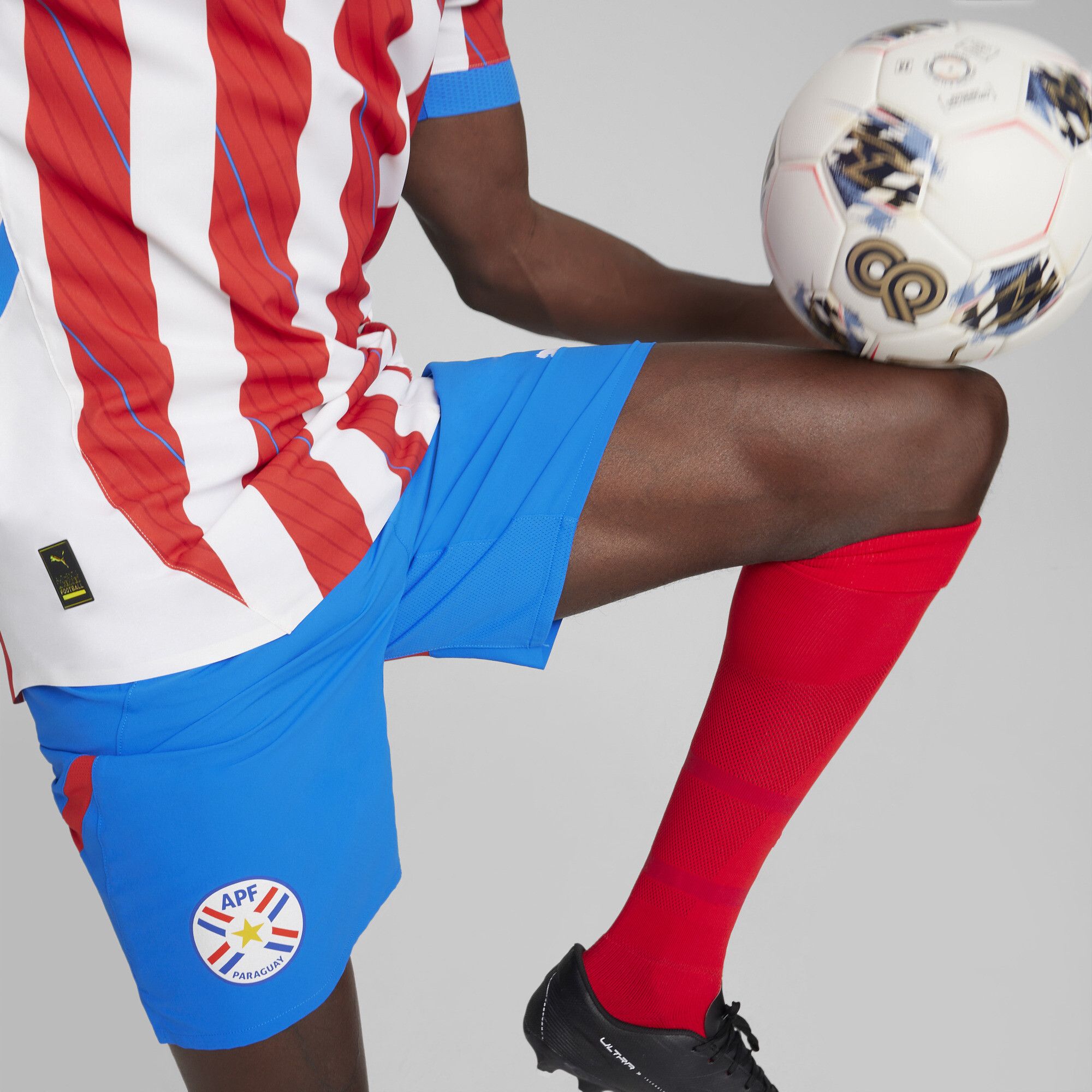 Pantaloncini da calcio del Paraguay da uomo, Accessori, Blu, XS - PUMA - Modalova