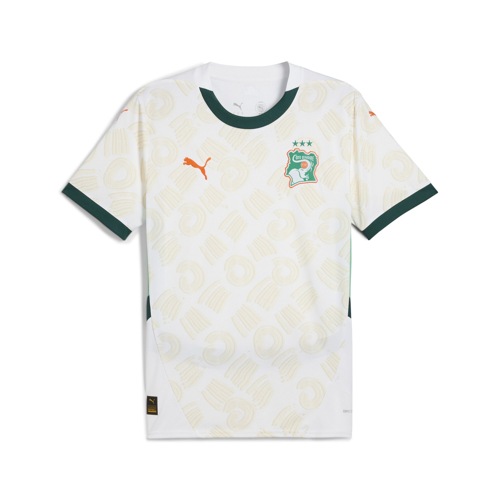 Camiseta Costa de Marfil 2.ª equipación 2025 para hombre, Ropa, Blanco, 3XL - PUMA - Modalova