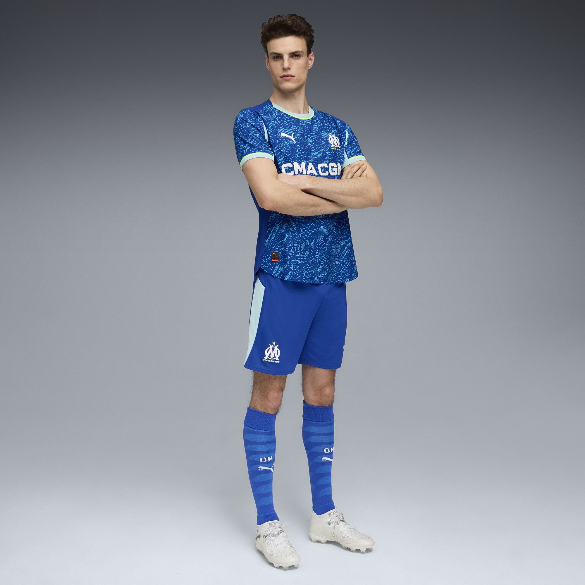 Shorts Olympique de Marseille 25/26 para hombre, Accesoiros, Azul, S - PUMA - Modalova