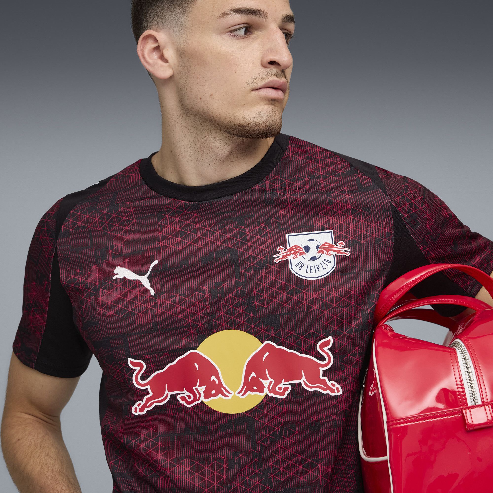 Maglia gara Third RB Leipzig 25/26 da uomo, Accessori, Nero, S - PUMA - Modalova